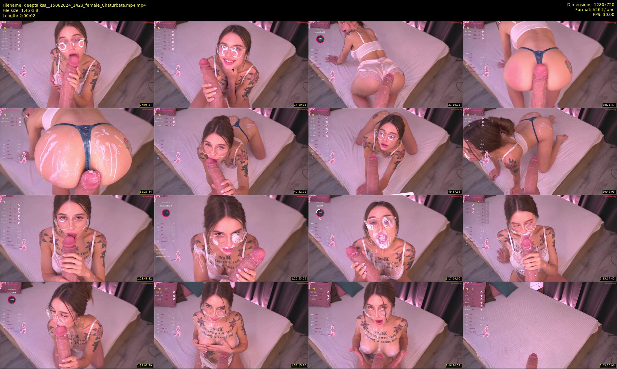 deeptalkss_ — 121 minute Chaturbate female cam show recording, 720p, Aug 15, 2024