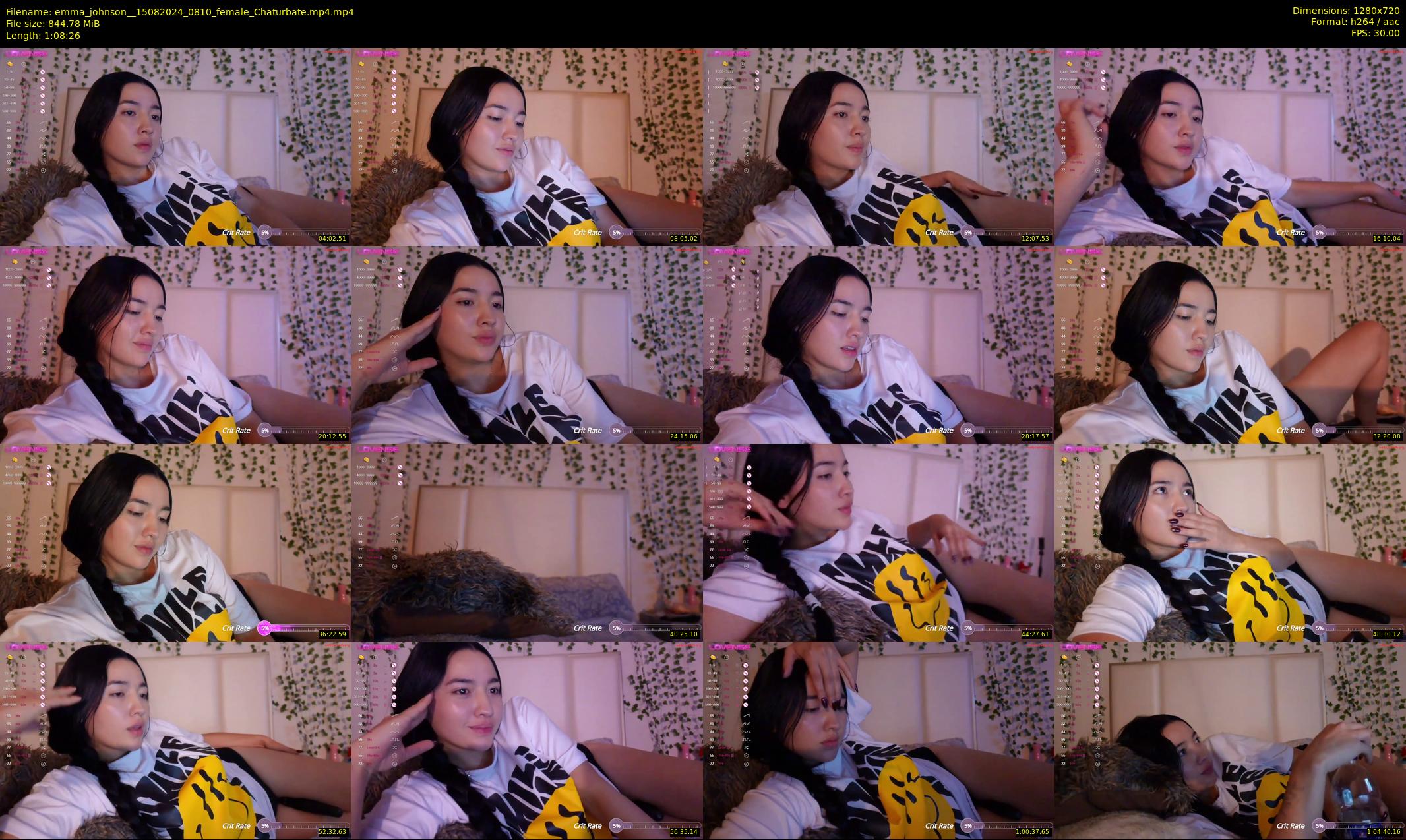 emma_johnson_ — 69 minute Chaturbate female cam show recording, 720p, Aug 15, 2024