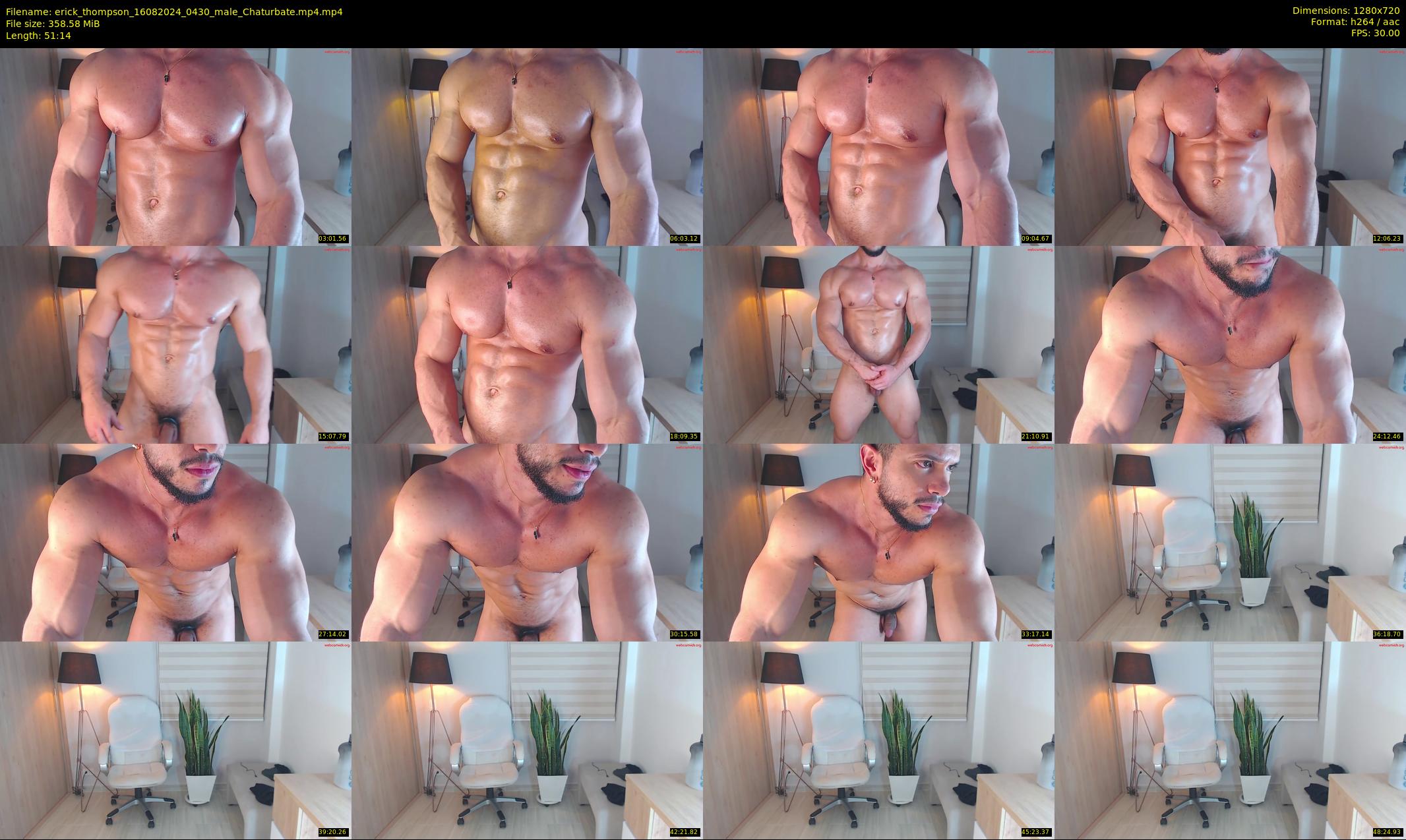 erick_thompson — 52 minute Chaturbate male cam show recording, 720p, Aug 16, 2024