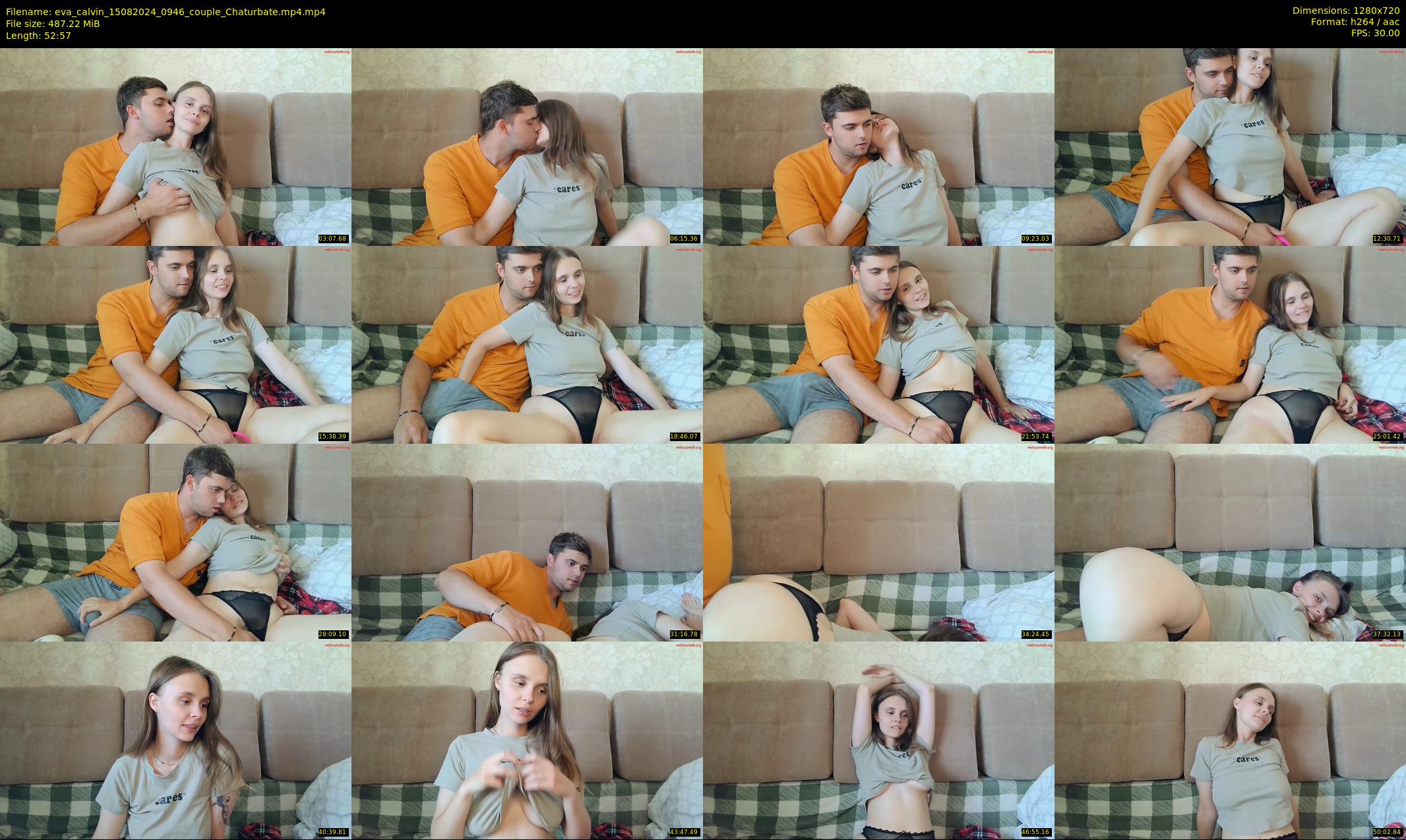 eva_calvin — 53 minute Chaturbate couple cam show recording, 720p, Aug 15, 2024