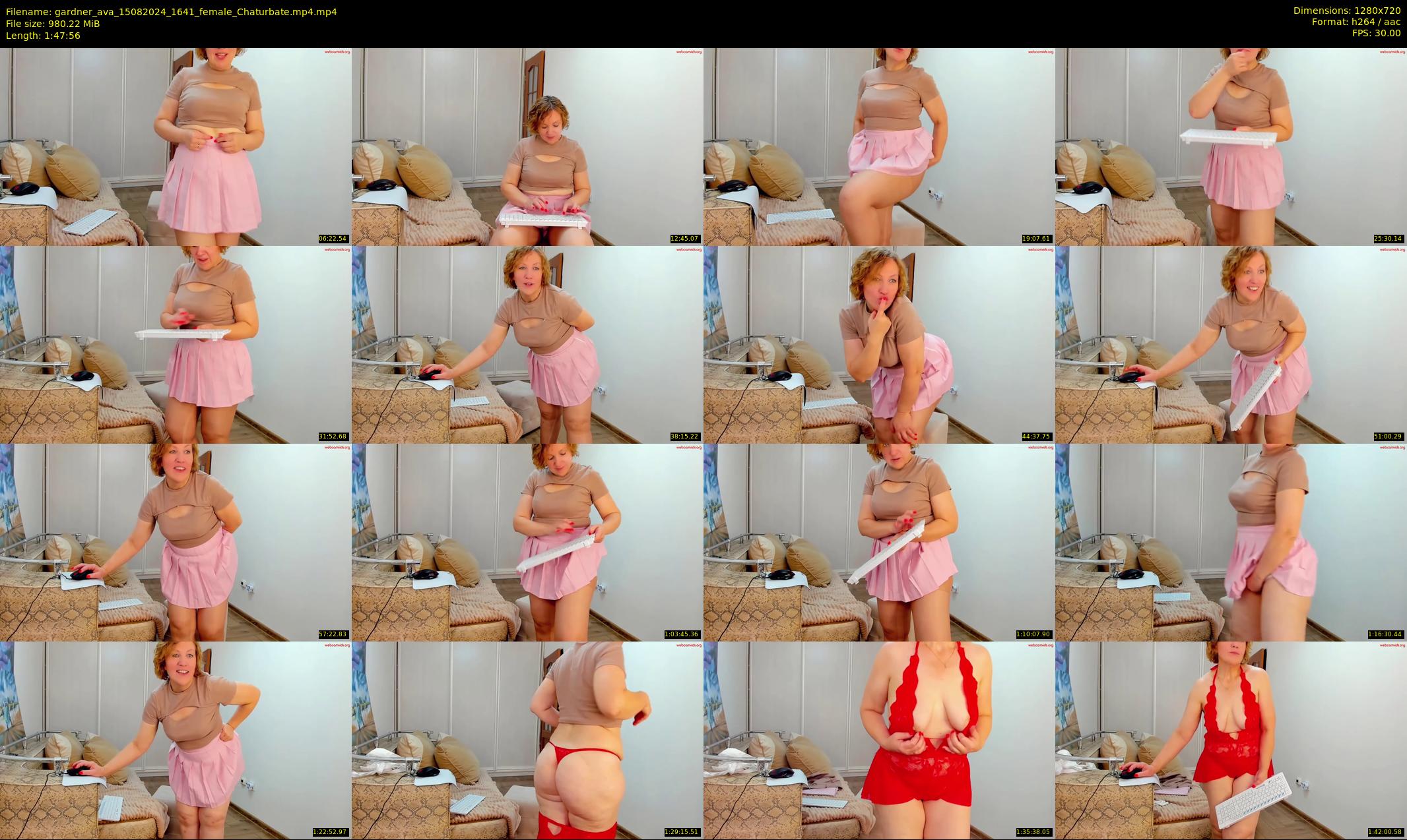 gardner_ava — 108 minute Chaturbate female cam show recording, 720p, Aug 15, 2024