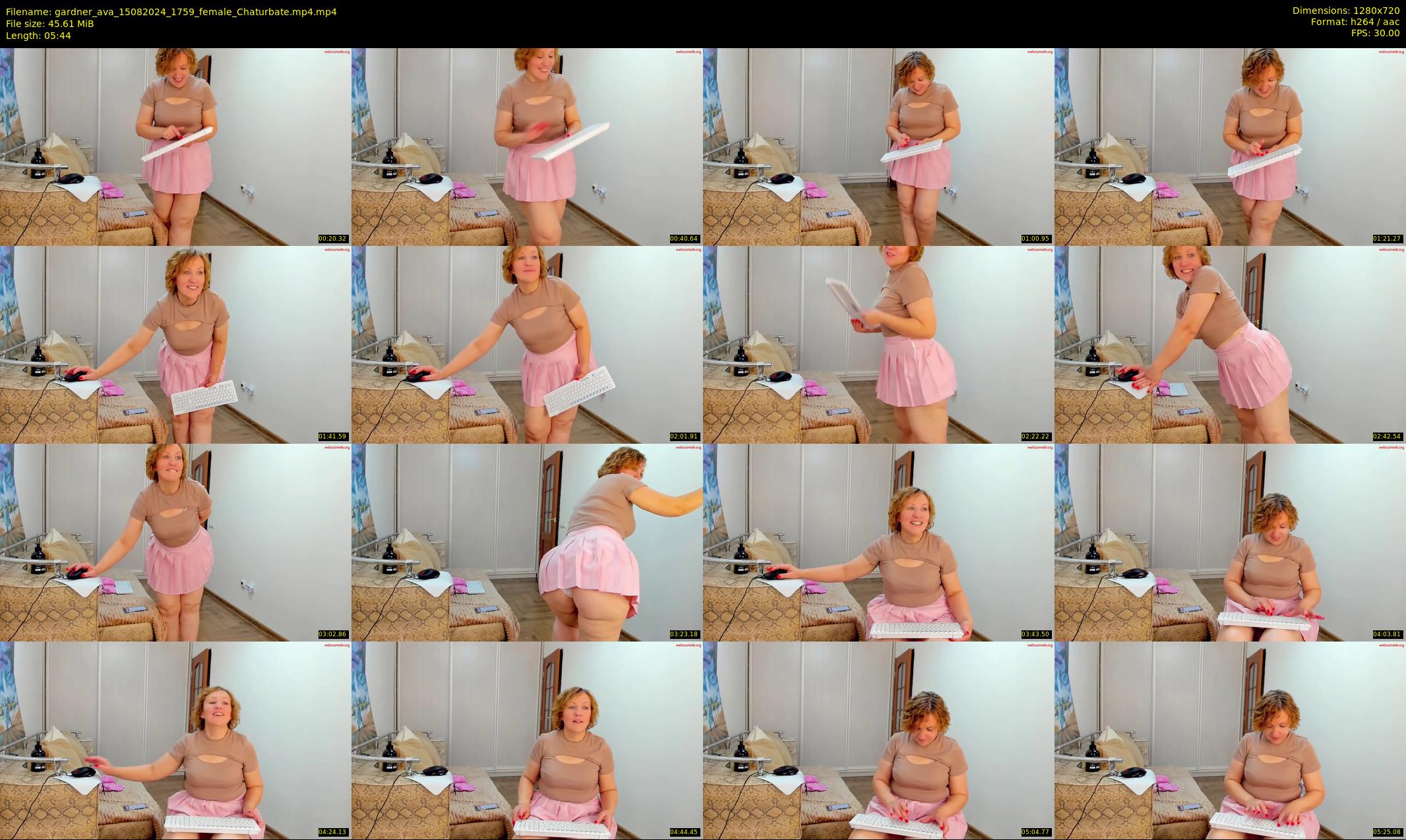 gardner_ava — 6 minute Chaturbate female cam show recording, 720p, Aug 15, 2024