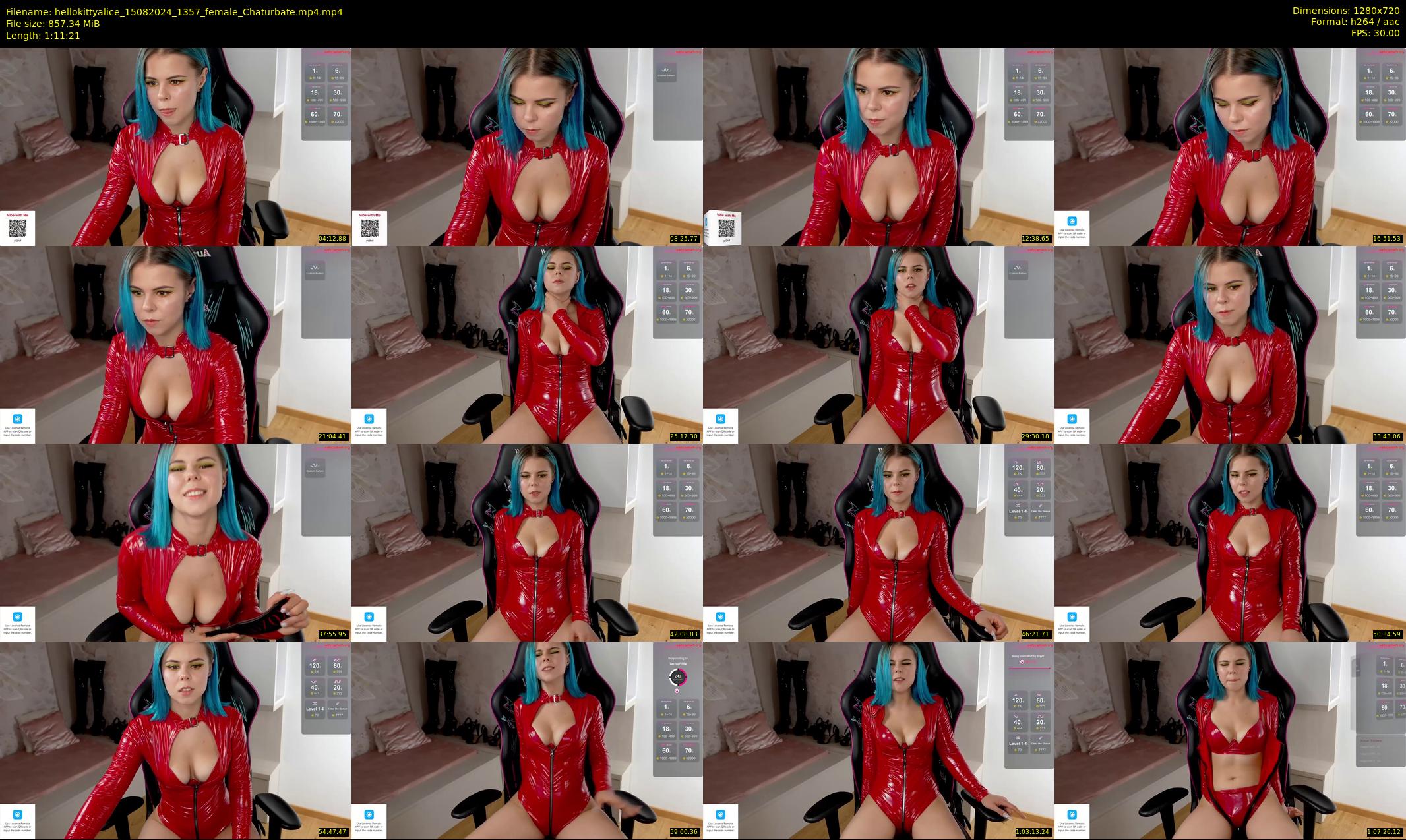 hellokittyalice — 72 minute Chaturbate female cam show recording, 720p, Aug 15, 2024