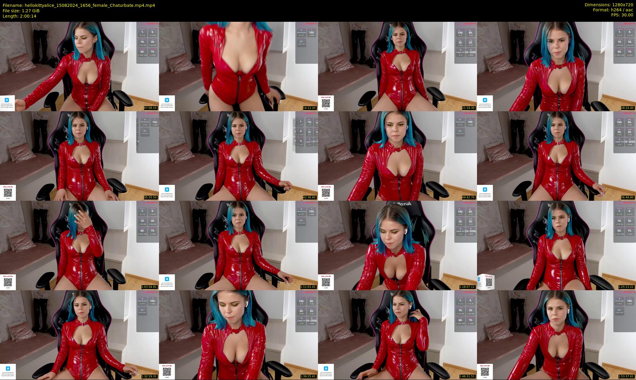 hellokittyalice — 121 minute Chaturbate female cam show recording, 720p, Aug 15, 2024
