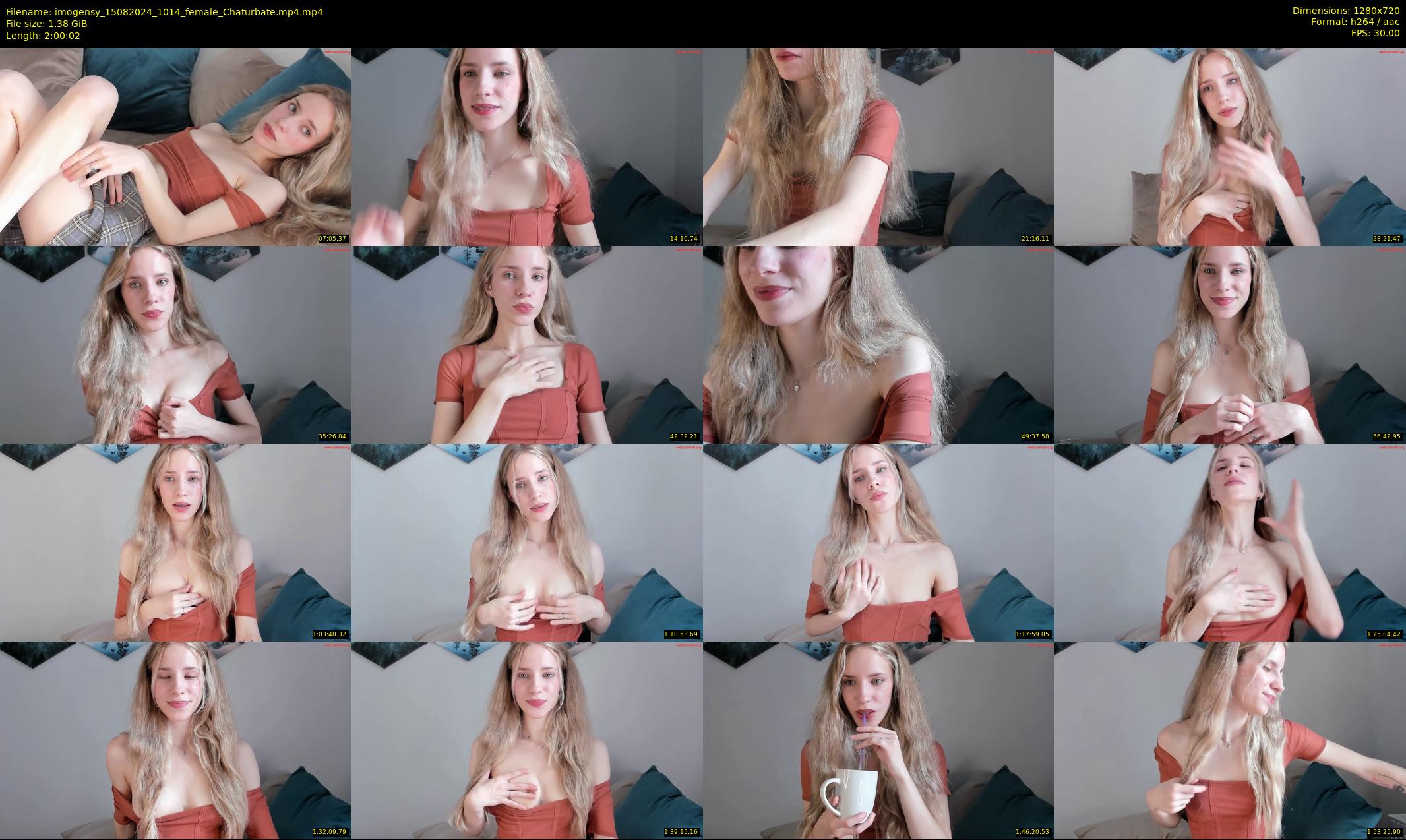 imogensy — 121 minute Chaturbate female cam show recording, 720p, Aug 15, 2024