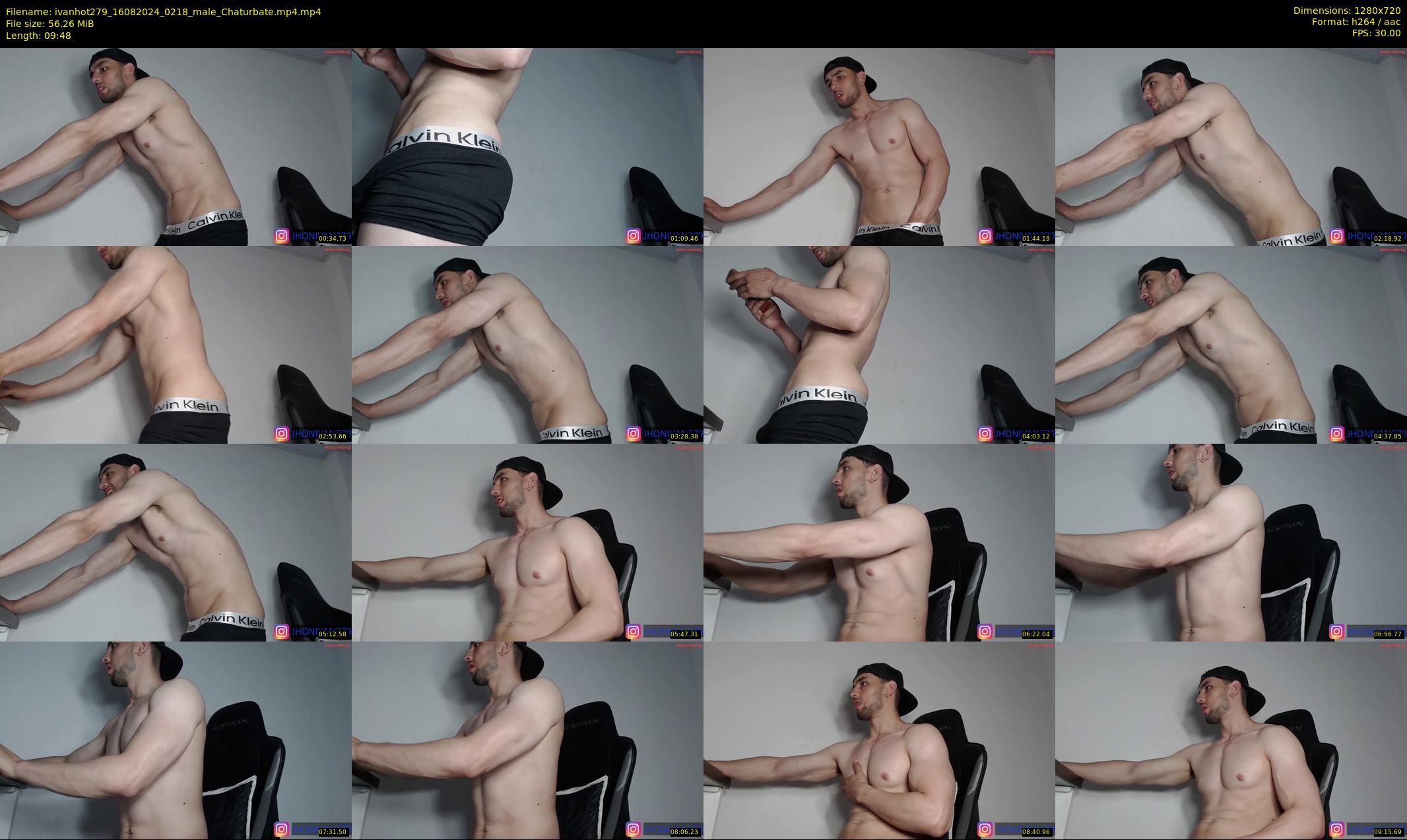 ivanhot279 — 10 minute Chaturbate male cam show recording, 720p, Aug 16, 2024