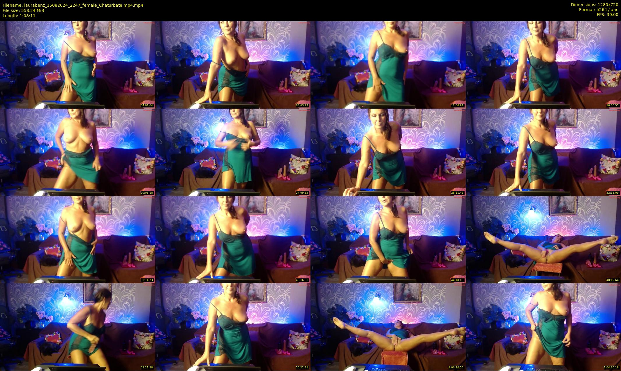 laurabenz — 69 minute Chaturbate female cam show recording, 720p, Aug 15, 2024
