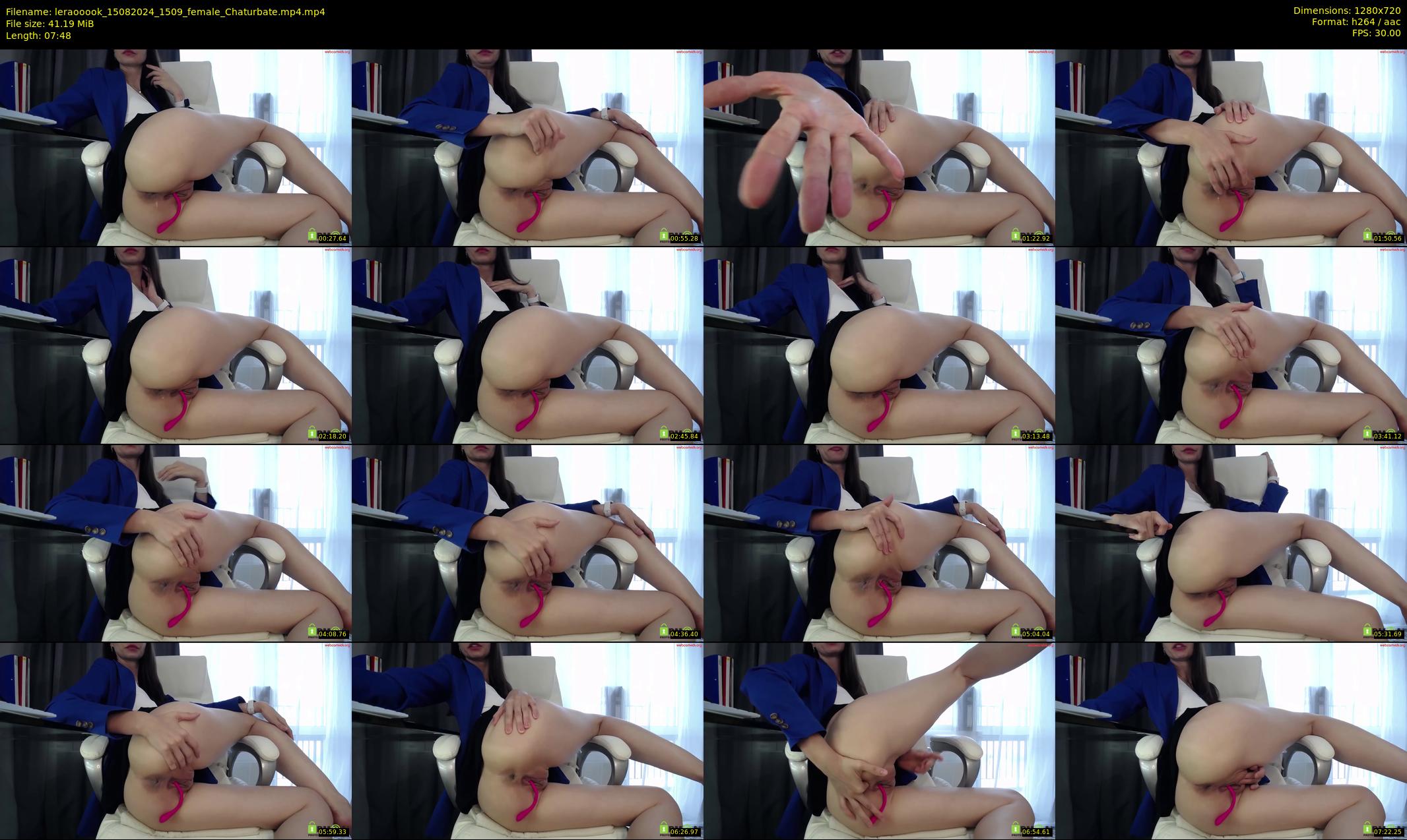 leraooook — 8 minute Chaturbate female cam show recording, 720p, Aug 15, 2024