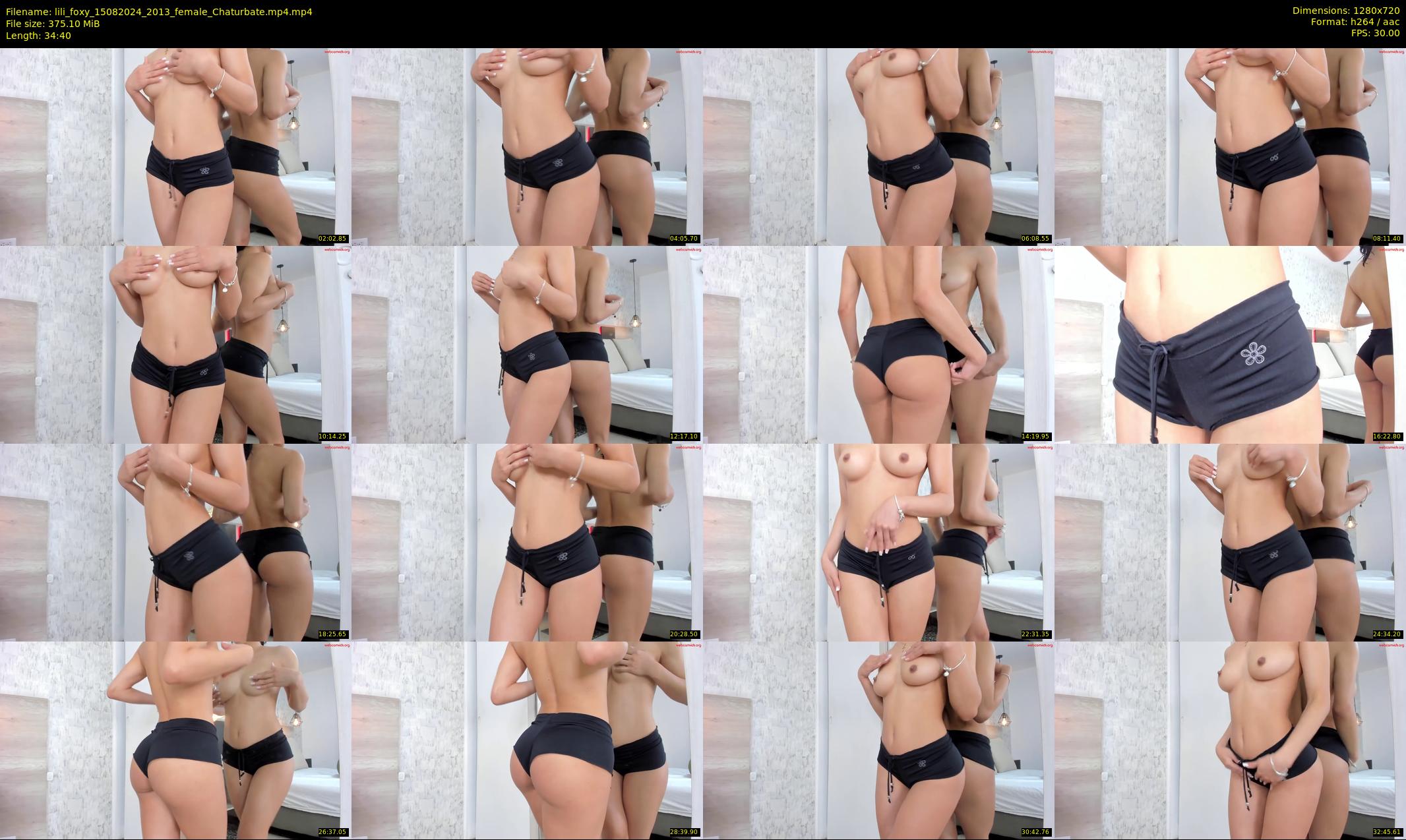 lili_foxy — 35 minute Chaturbate female cam show recording, 720p, Aug 15, 2024