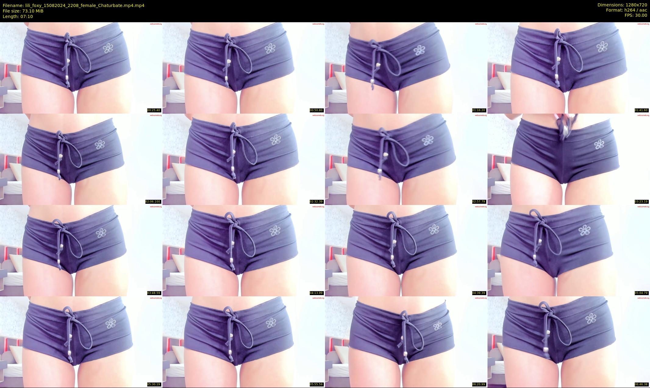 lili_foxy — 8 minute Chaturbate female cam show recording, 720p, Aug 15, 2024