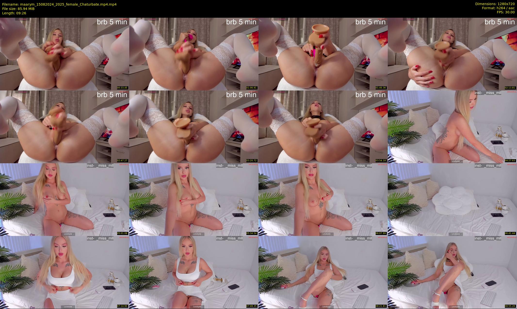 maarym — 10 minute Chaturbate couple cam show recording, 720p, Aug 15, 2024