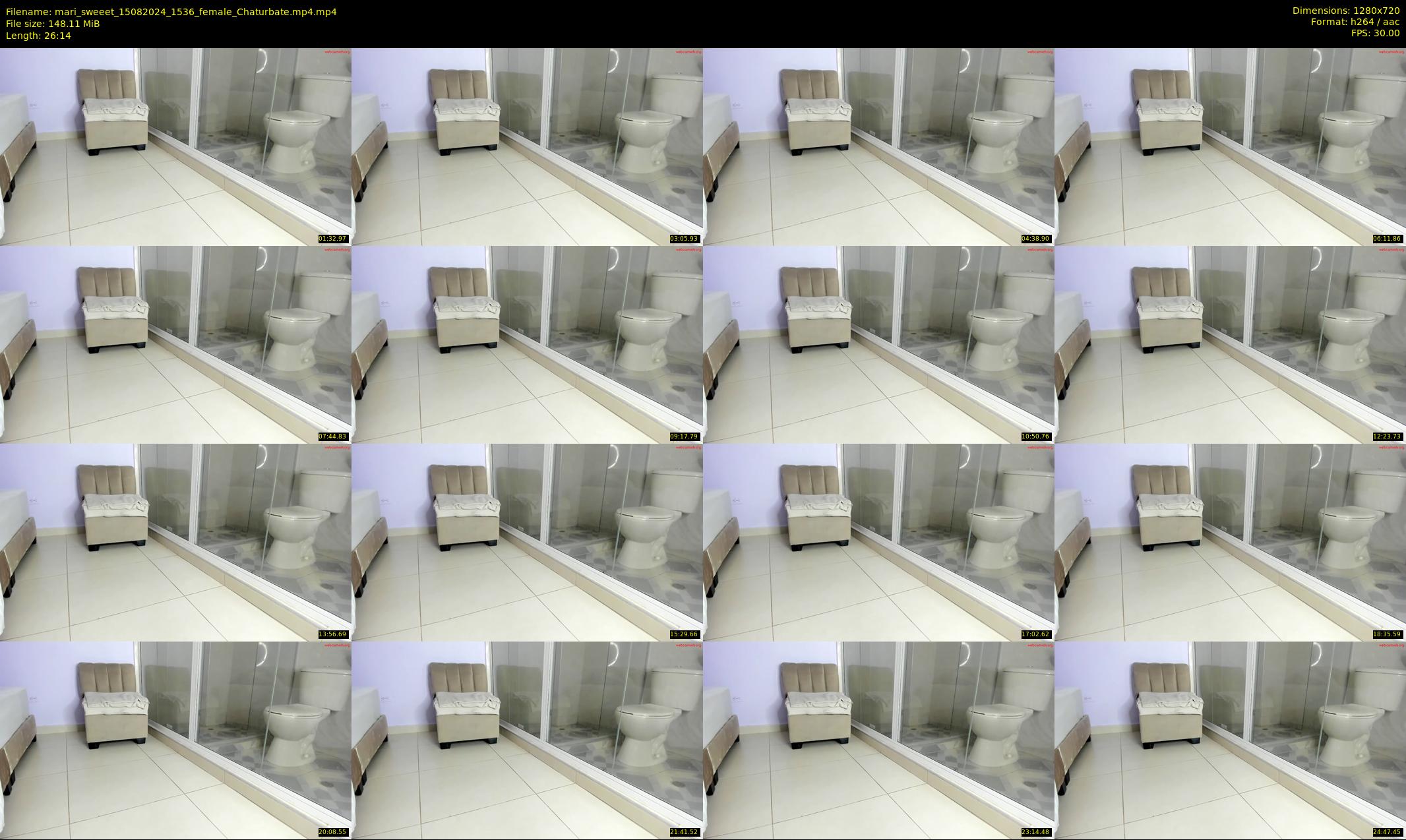 mari_sweeet — 27 minute Chaturbate female cam show recording, 720p, Aug 15, 2024