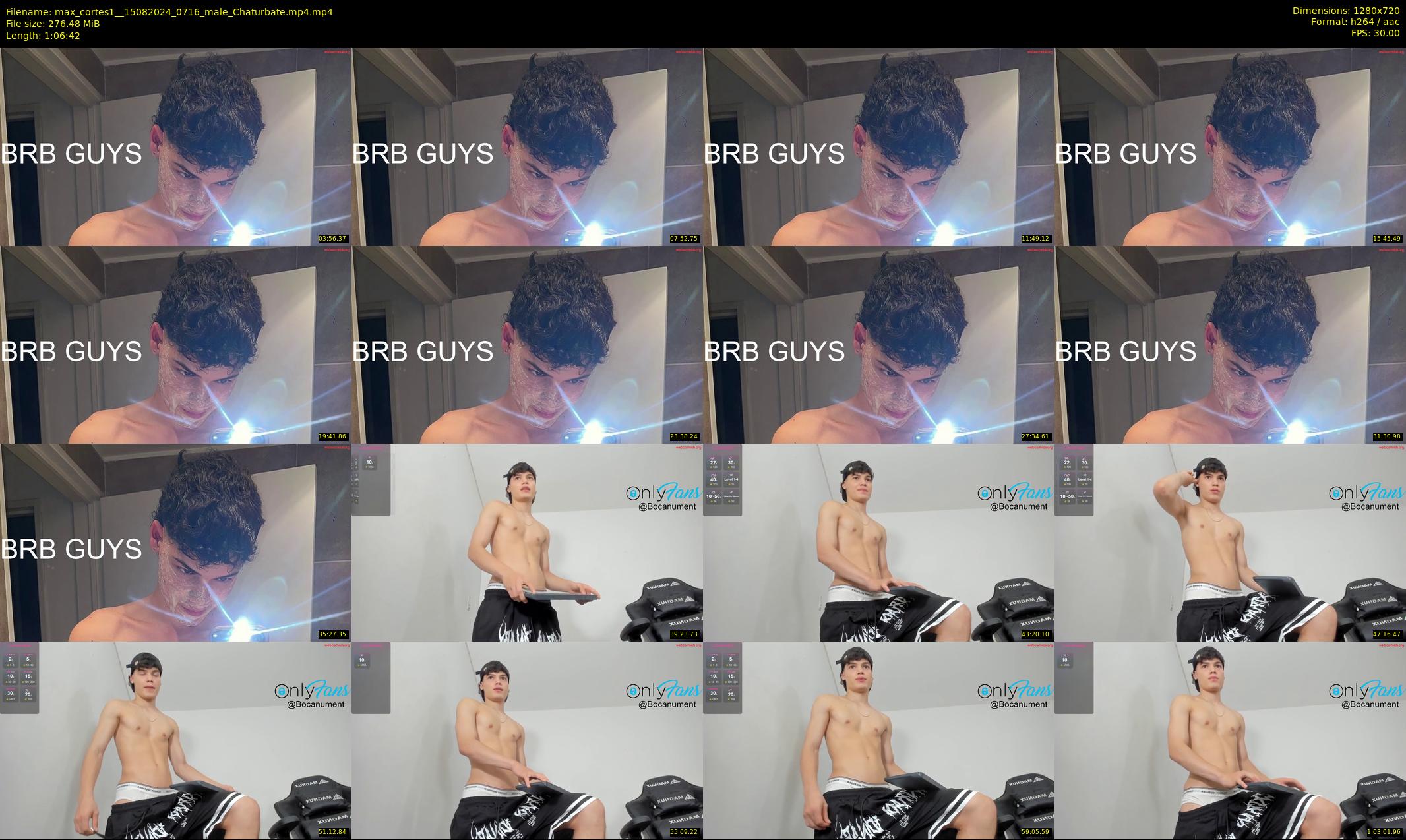 max_cortes1_ — 67 minute Chaturbate male cam show recording, 720p, Aug 15, 2024