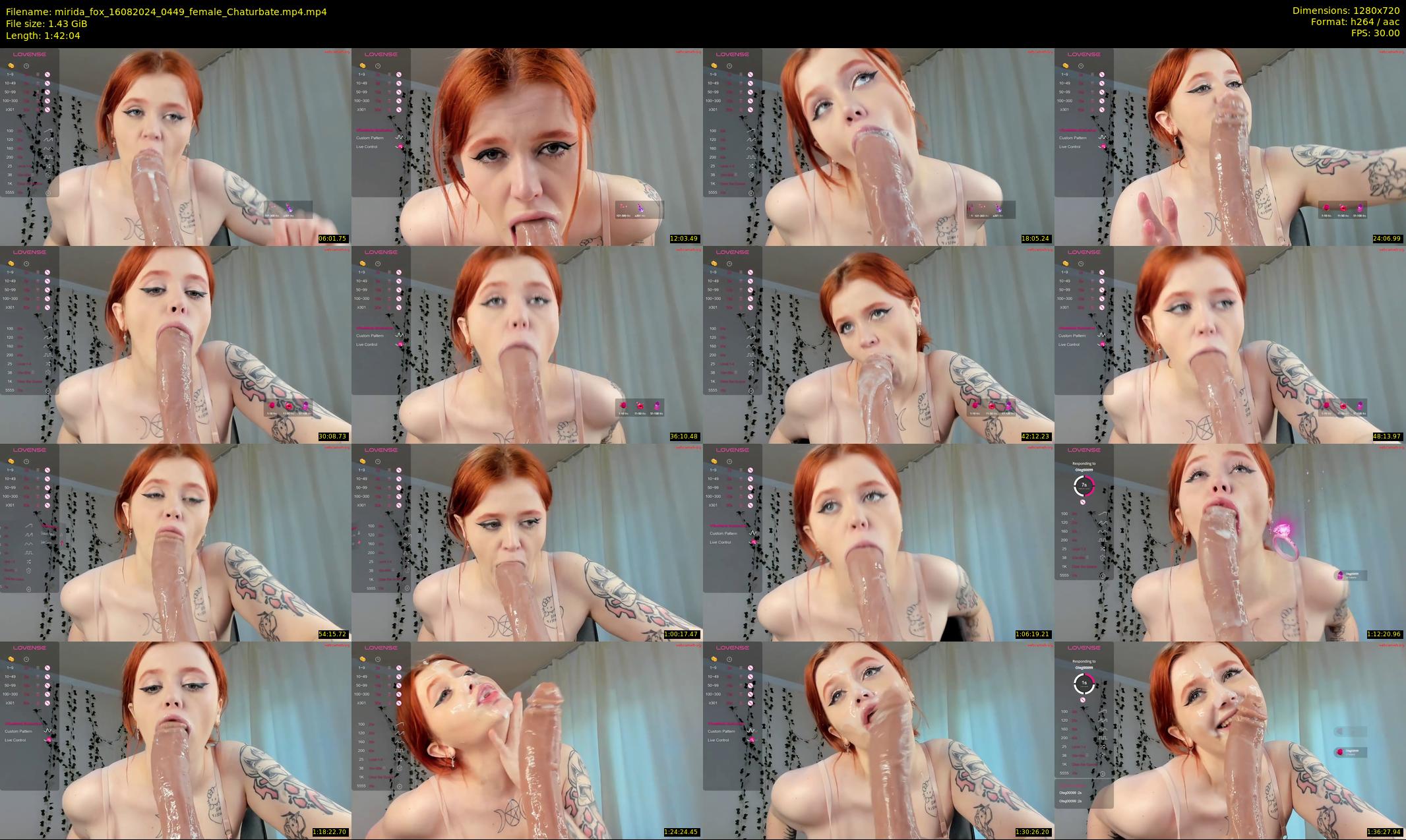 mirida_fox — 103 minute Chaturbate female cam show recording, 720p, Aug 16, 2024