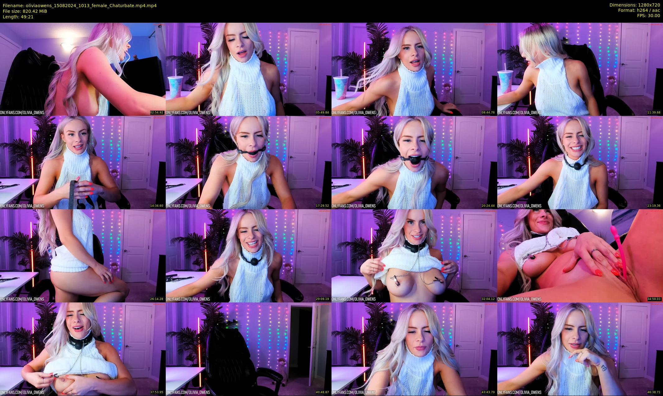 oliviaowens — 50 minute Chaturbate female cam show recording, 720p, Aug 15, 2024