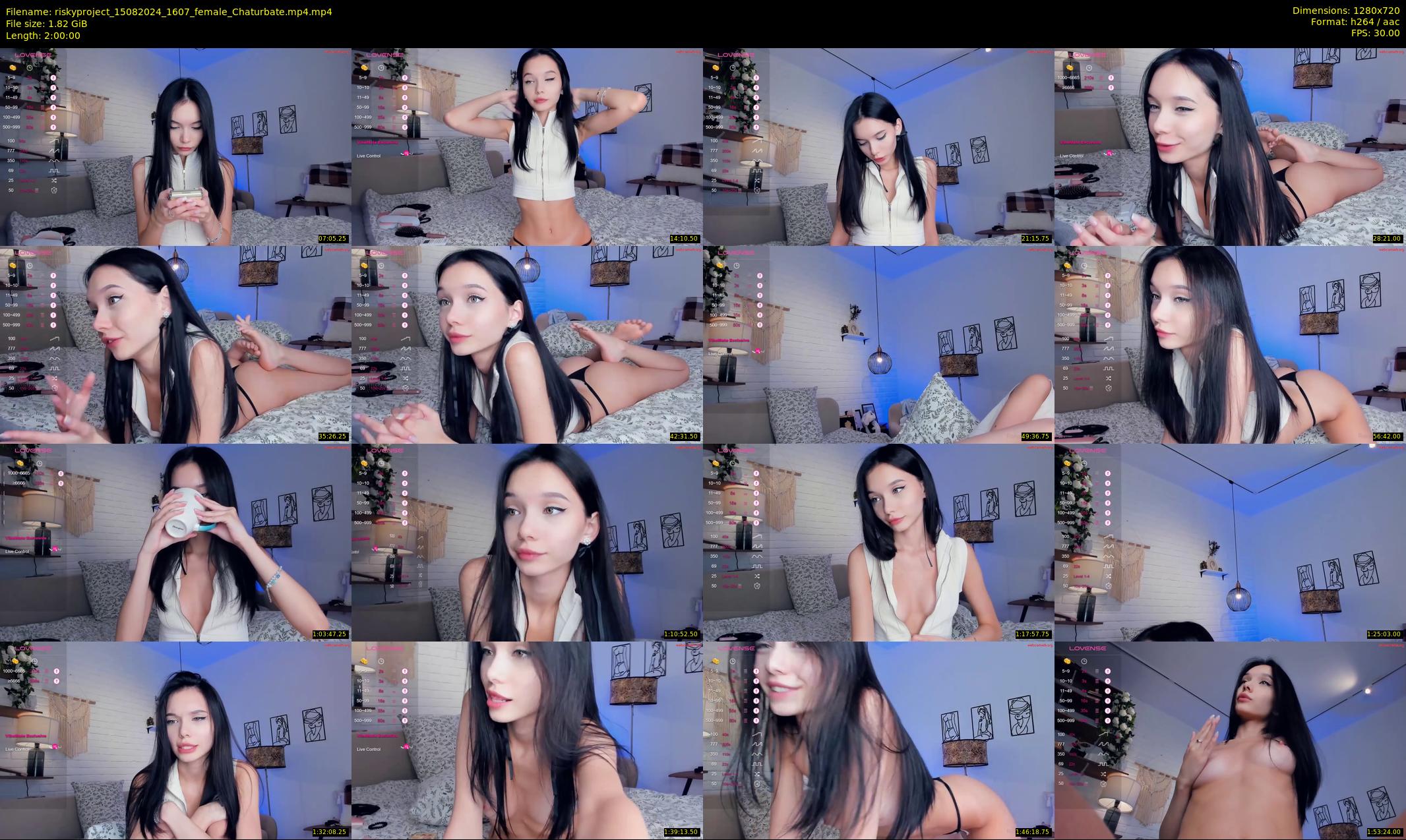 riskyproject — 120 minute Chaturbate couple cam show recording, 720p, Aug 15, 2024