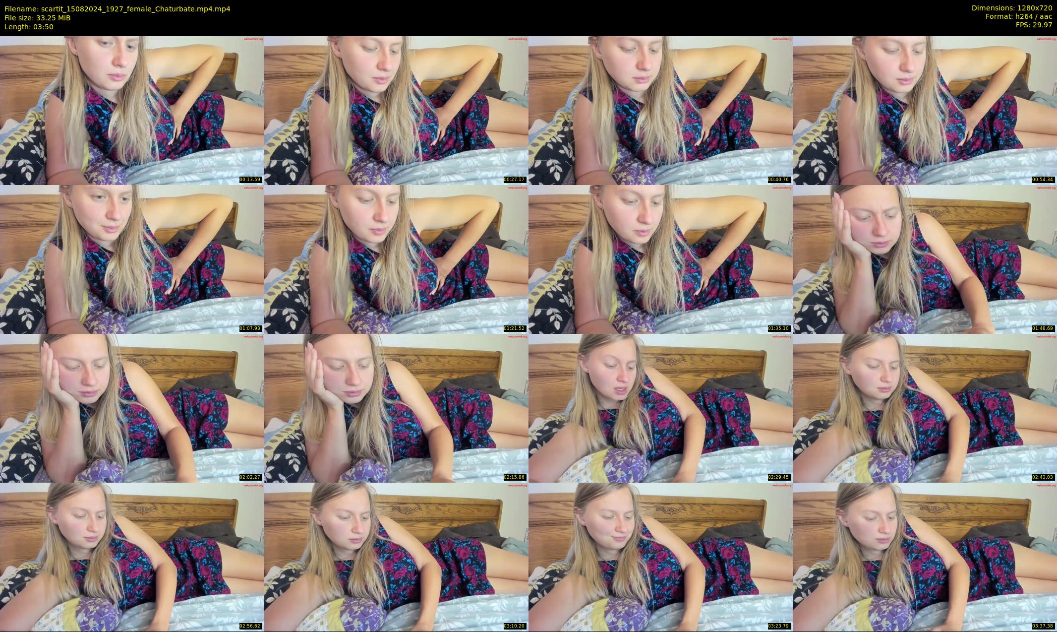 scartit — 4 minute Chaturbate female cam show recording, 720p, Aug 15, 2024
