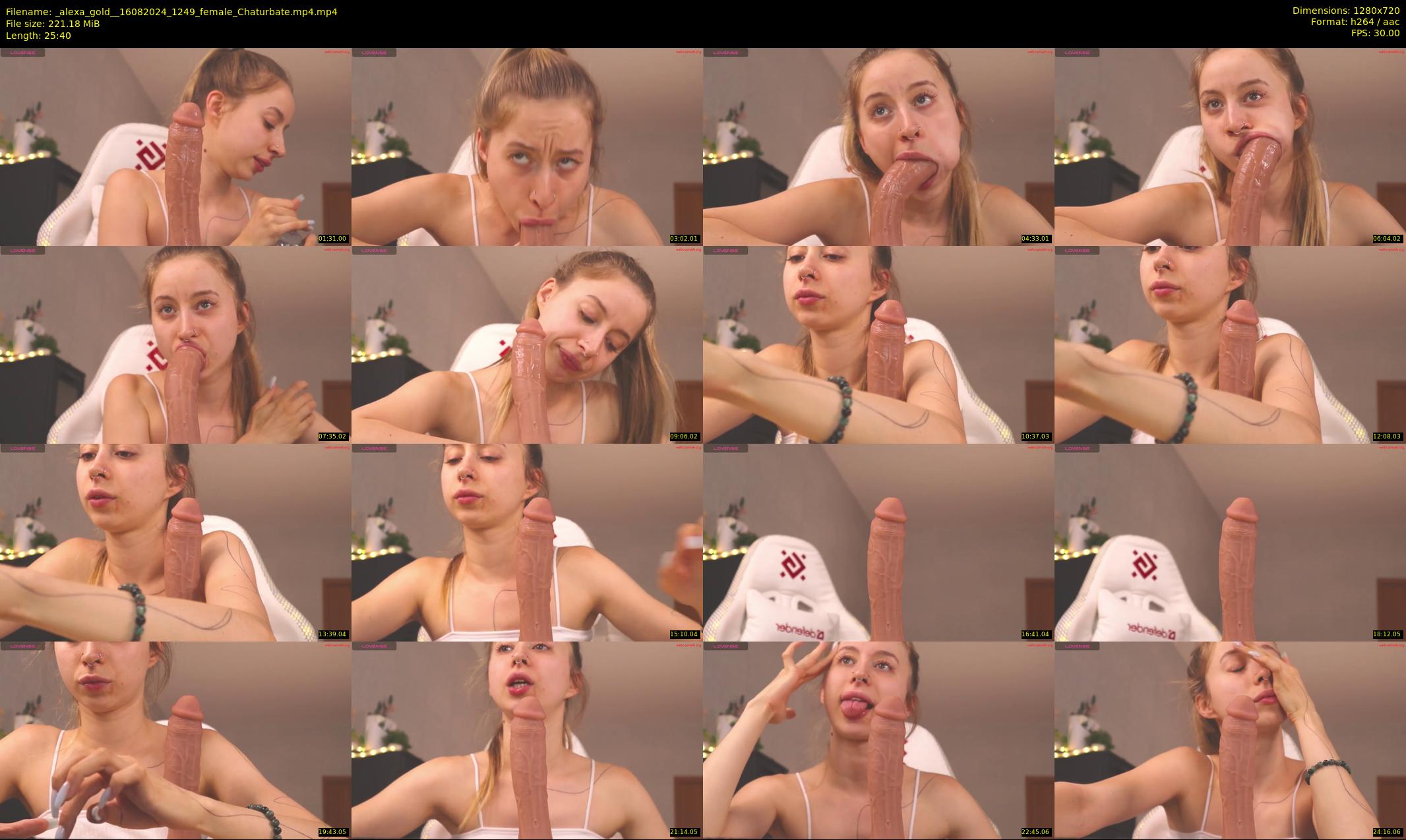 _alexa_gold_ — 26 minute Chaturbate female cam show recording, 720p, Aug 16, 2024
