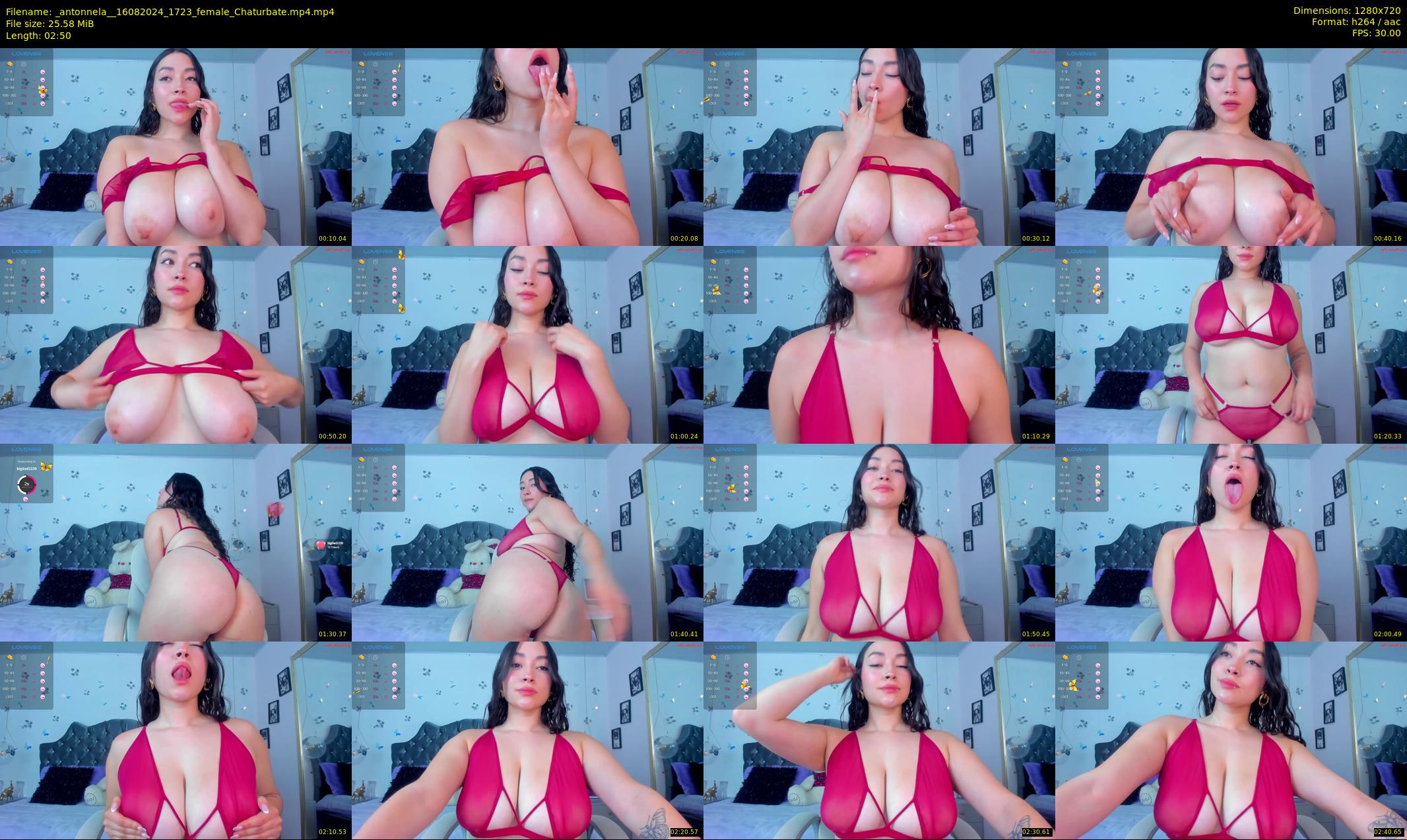 _antonnela_ — 3 minute Chaturbate female cam show recording, 720p, Aug 16, 2024