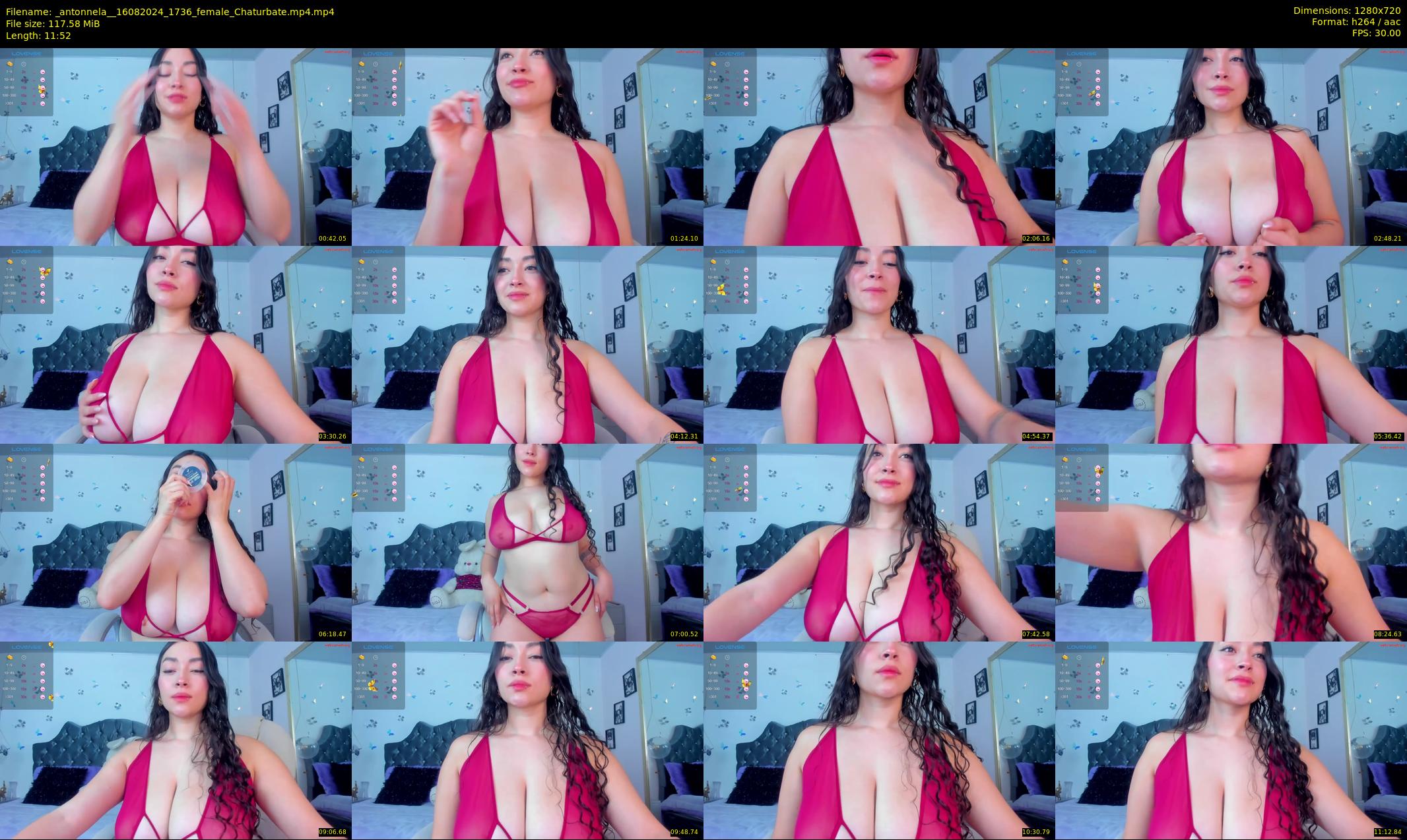 _antonnela_ — 12 minute Chaturbate female cam show recording, 720p, Aug 16, 2024
