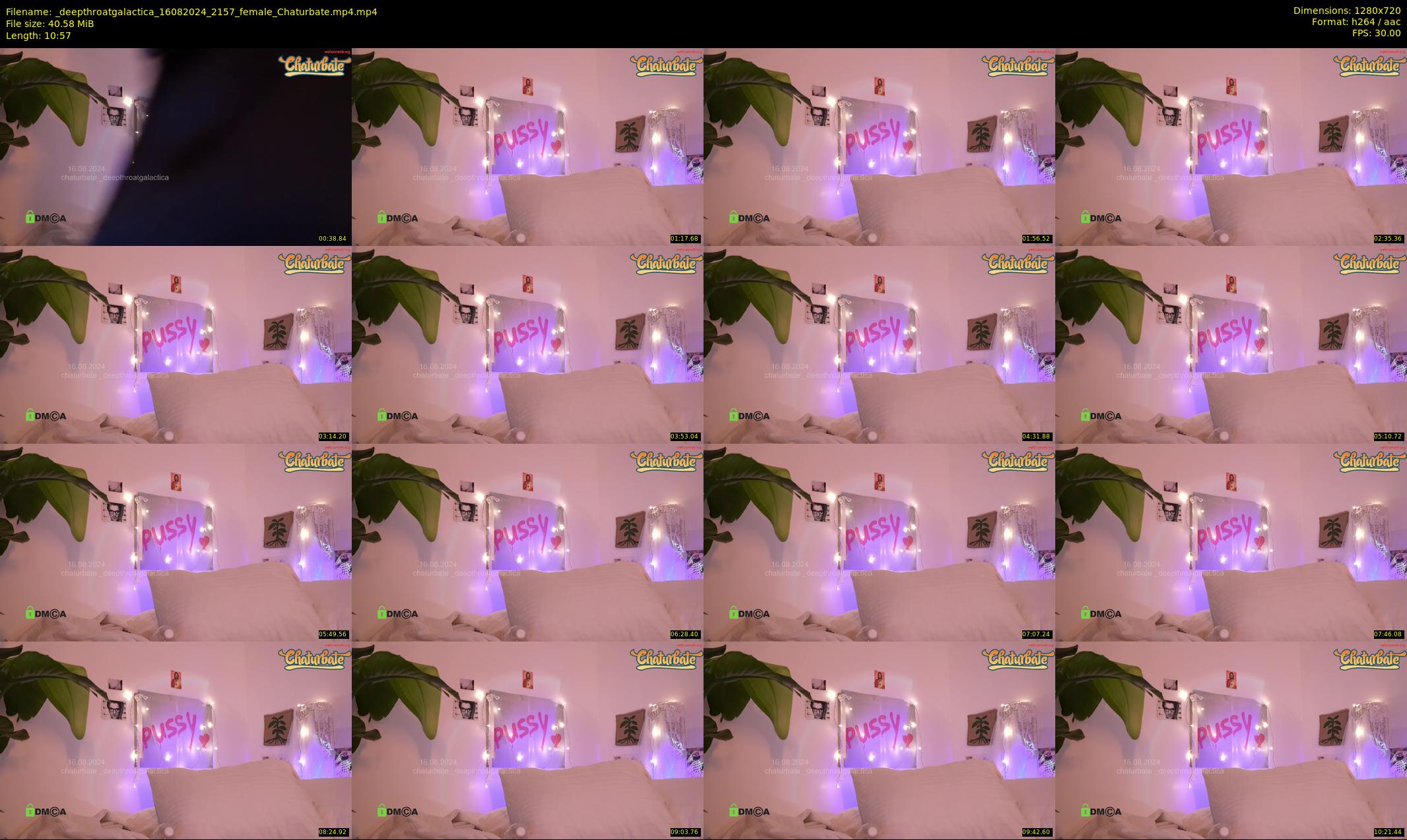 _deepthroatgalactica — 11 minute Chaturbate couple cam show recording, 720p, Aug 16, 2024