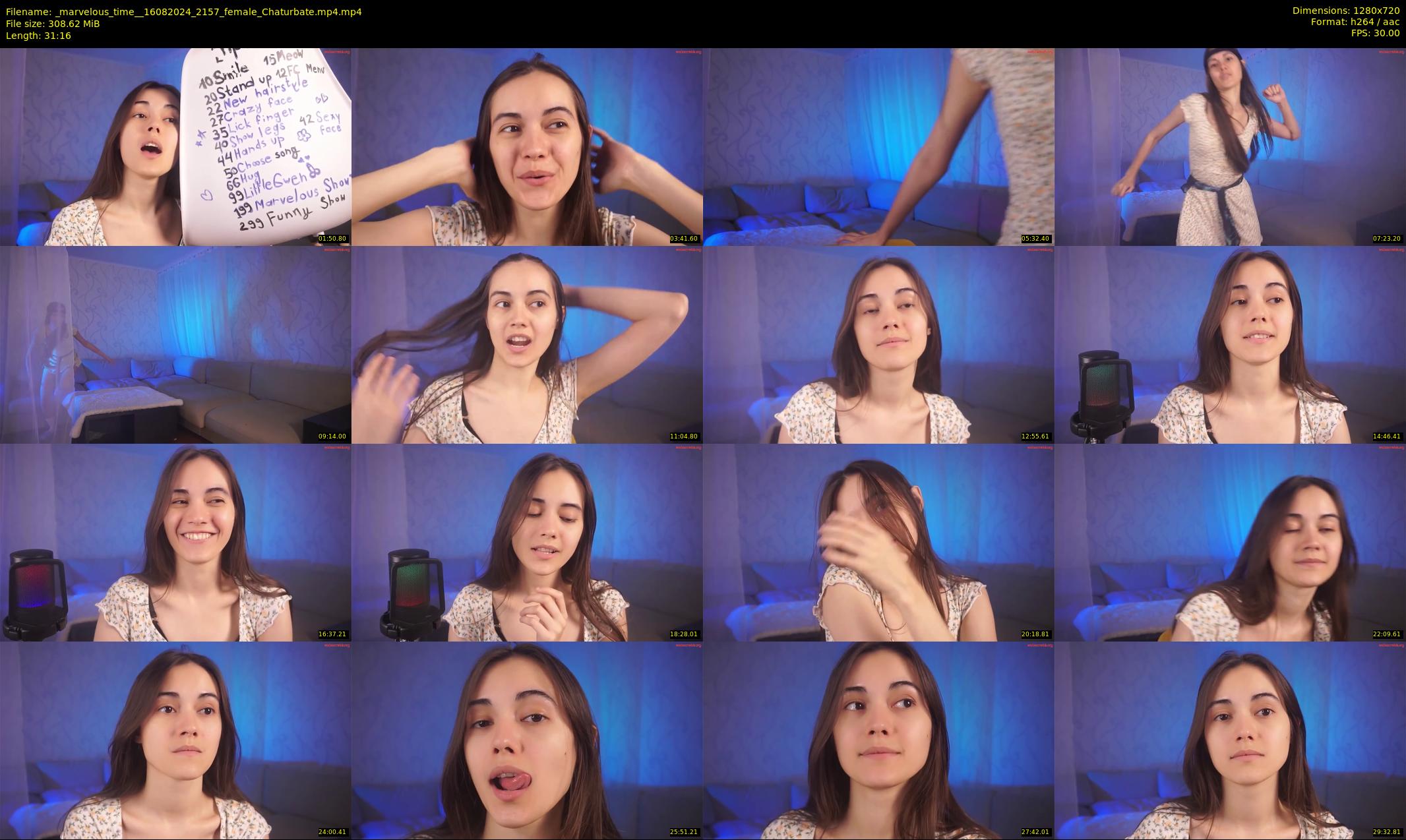 _marvelous_time_ — 32 minute Chaturbate female cam show recording, 720p, Aug 16, 2024