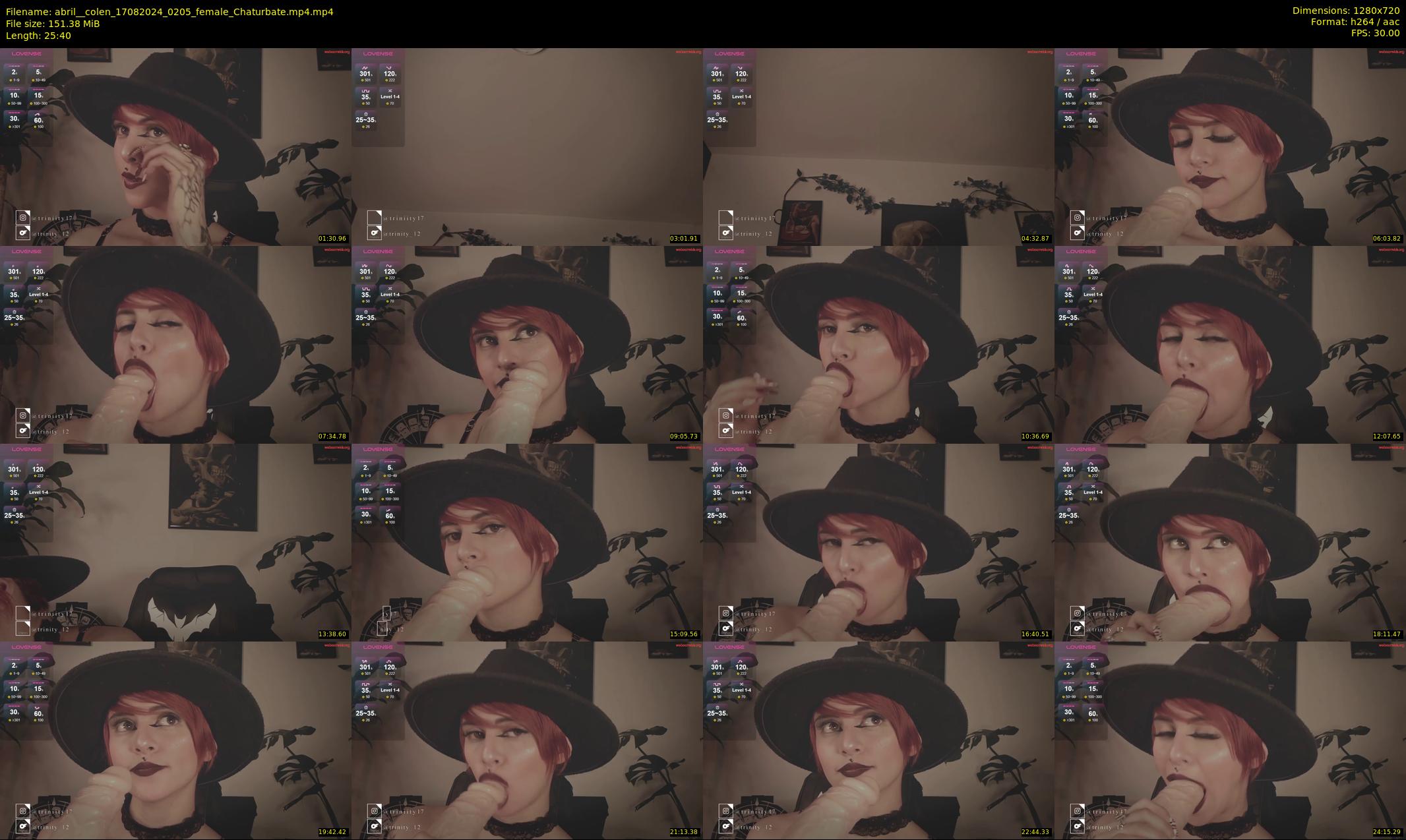 abril__colen — 26 minute Chaturbate female cam show recording, 720p, Aug 17, 2024
