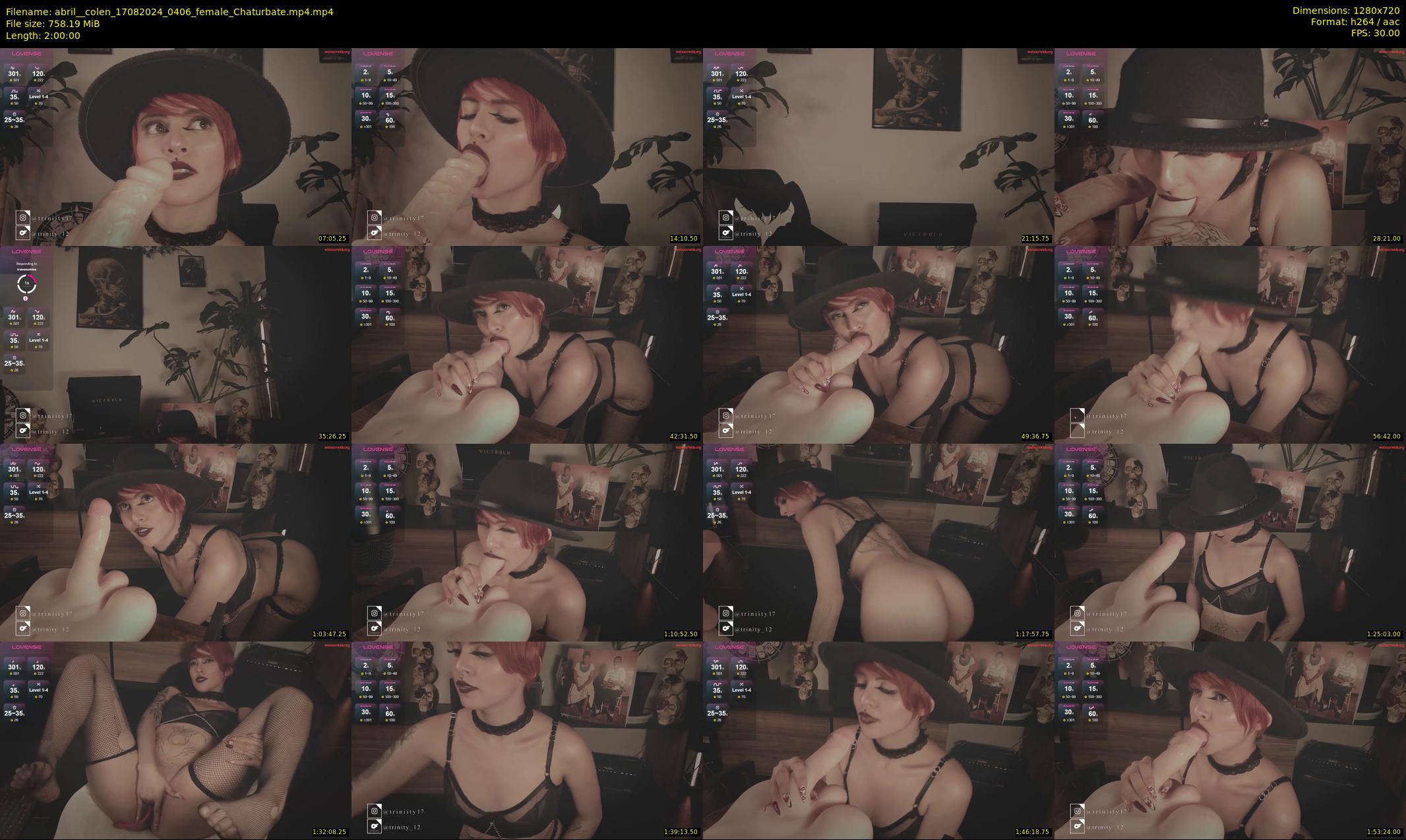 abril__colen — 120 minute Chaturbate female cam show recording, 720p, Aug 17, 2024