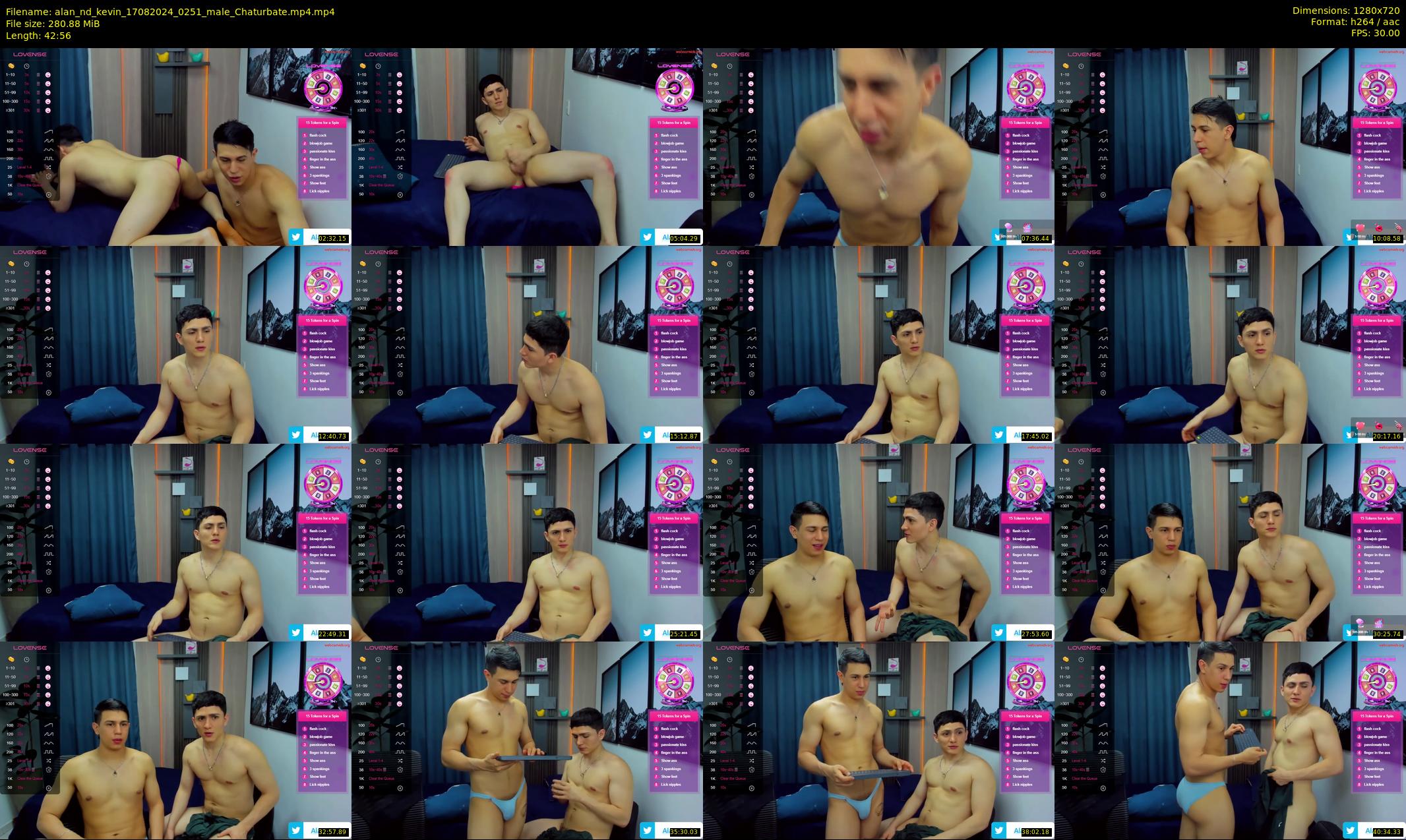 alan_nd_kevin — 43 minute Chaturbate male cam show recording, 720p, Aug 17, 2024