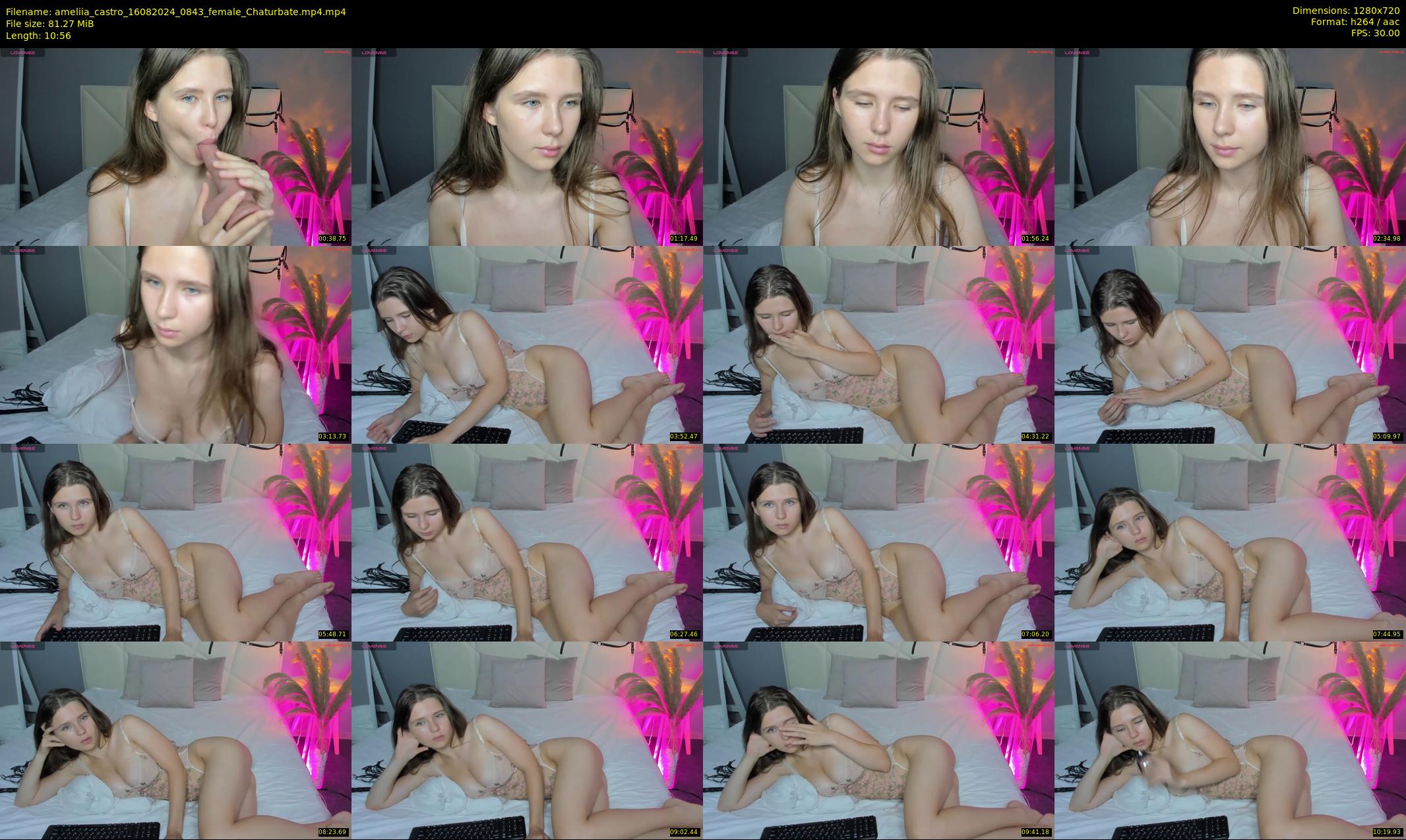 ameliia_castro — 11 minute Chaturbate female cam show recording, 720p, Aug 16, 2024