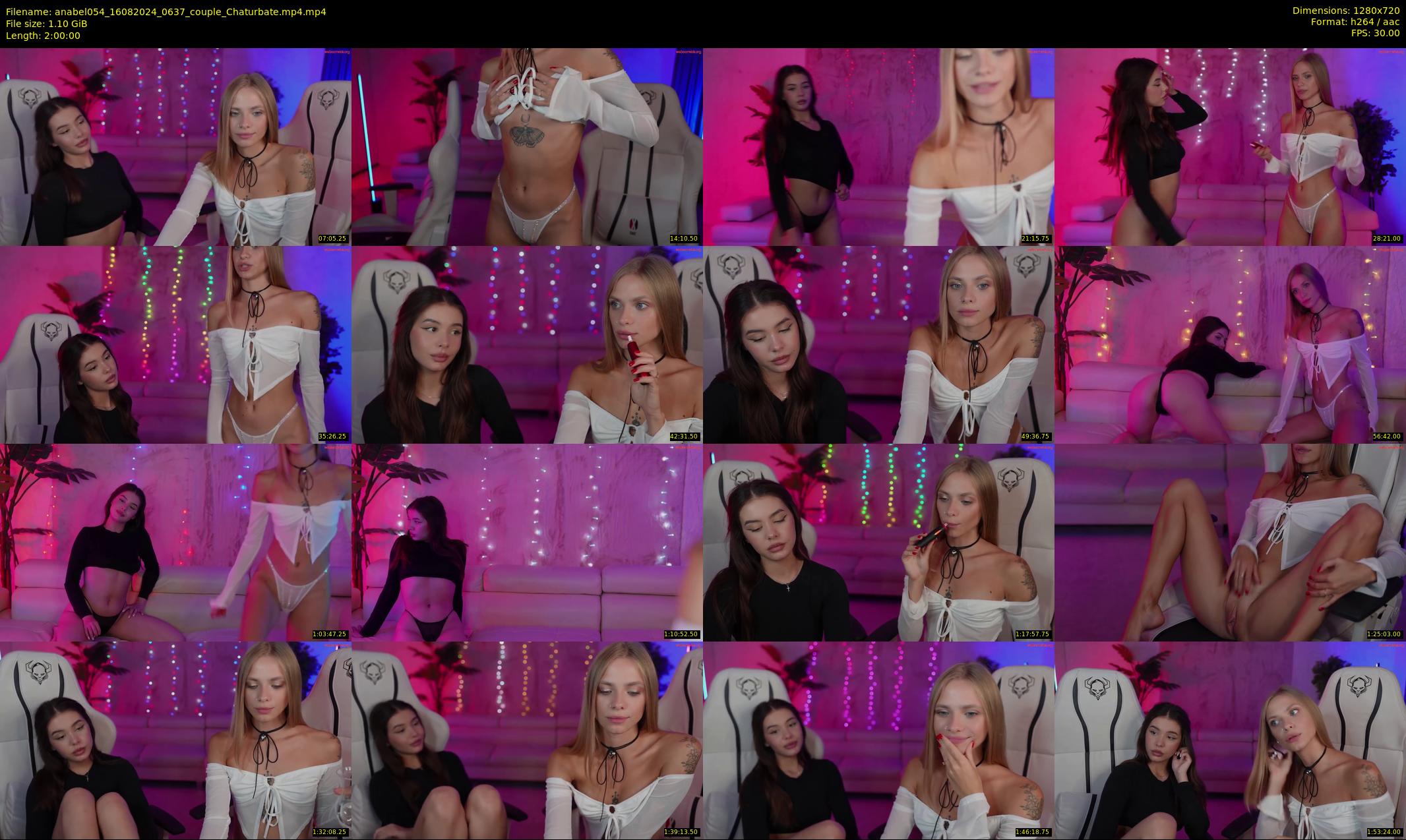 anabel054 — 120 minute Chaturbate female cam show recording, 720p, Aug 16, 2024