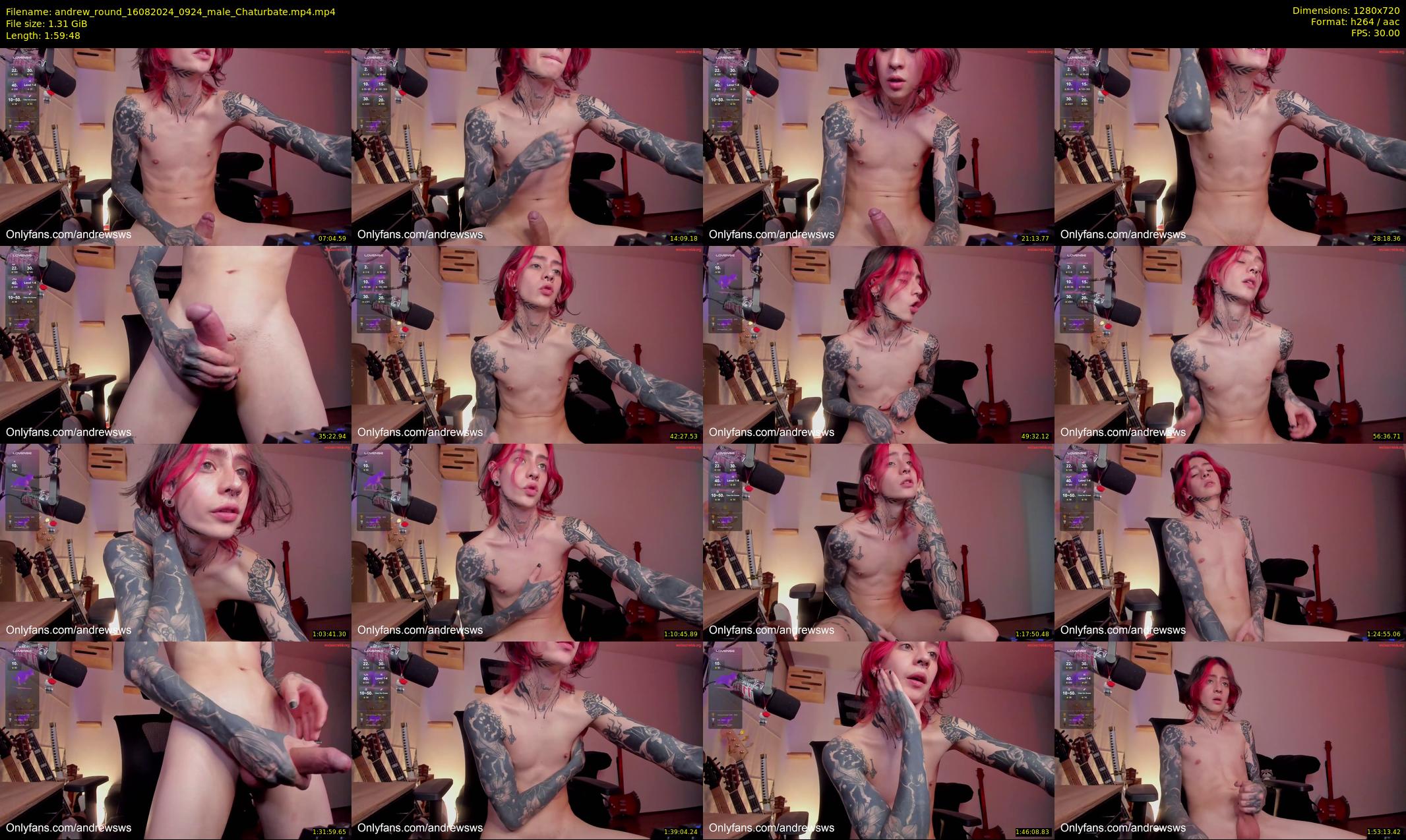 andrew_round — 120 minute Chaturbate male cam show recording, 720p, Aug 16, 2024