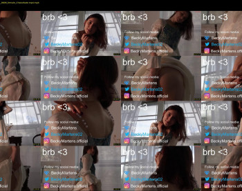 beckymartens — 16 minute Chaturbate female cam show recording, 720p, Aug 16, 2024