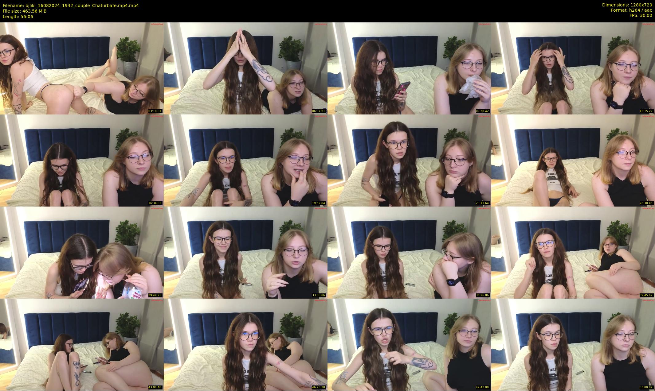bjliki — 57 minute Chaturbate couple cam show recording, 720p, Aug 16, 2024