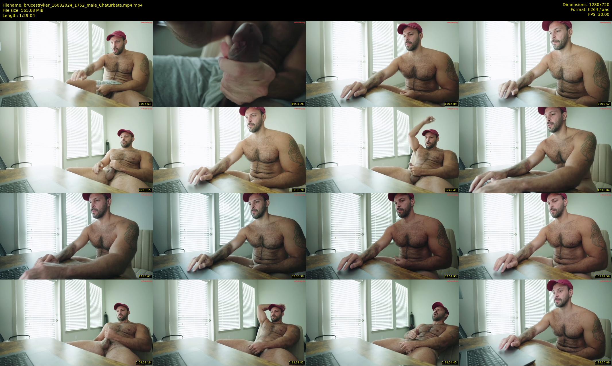 brucestryker — 90 minute Chaturbate male cam show recording, 720p, Aug 16, 2024