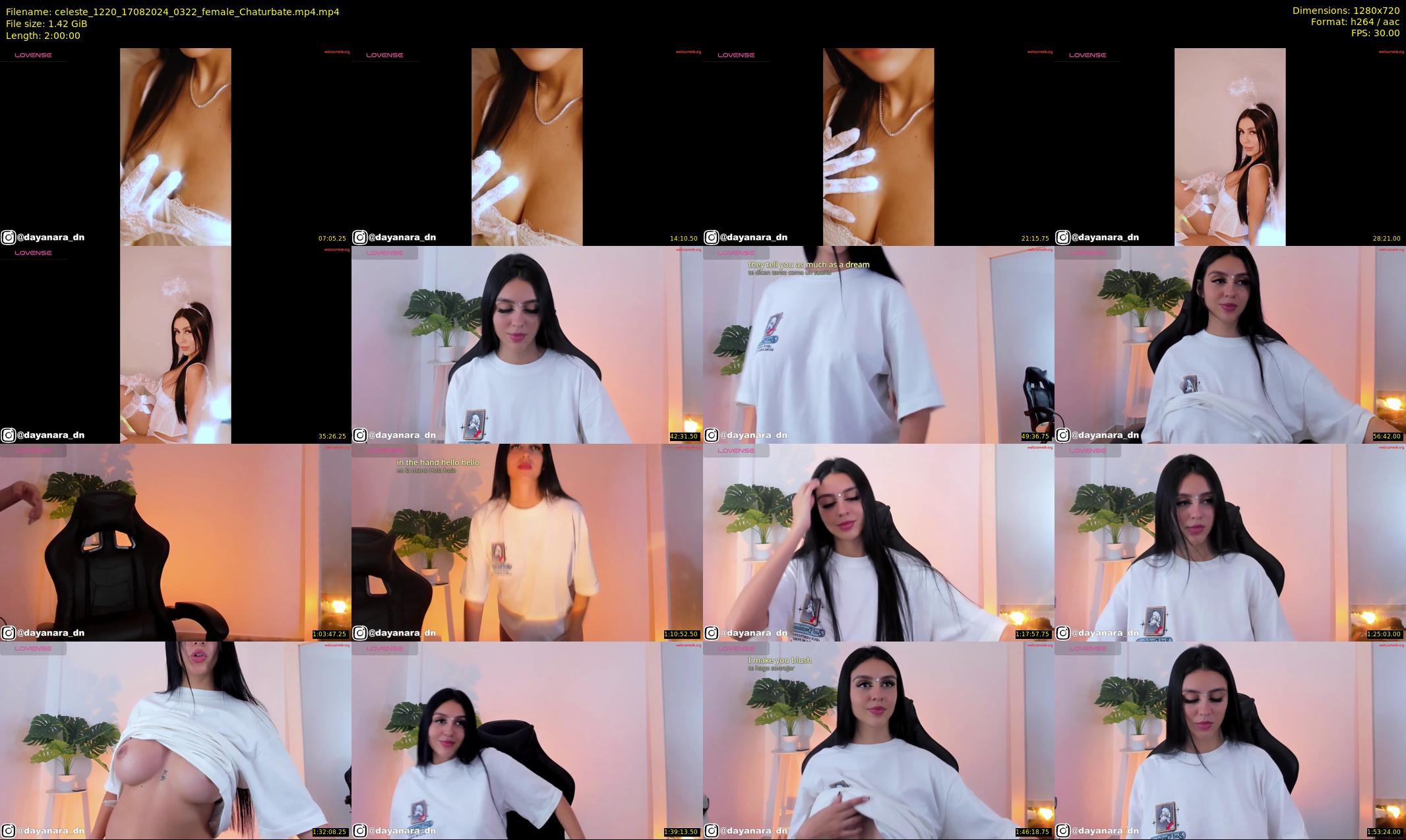 celeste_1220 — 120 minute Chaturbate female cam show recording, 720p, Aug 17, 2024