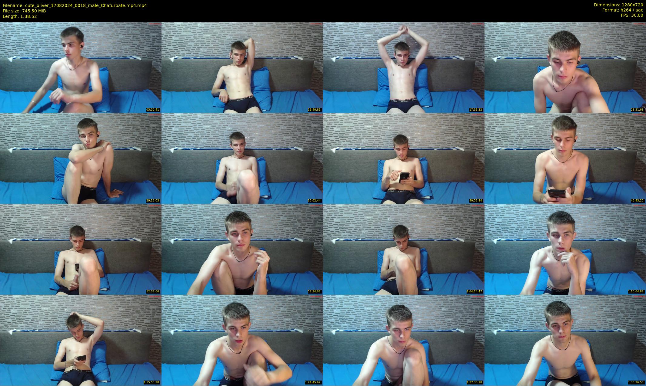cute_oliver — 99 minute Chaturbate male cam show recording, 720p, Aug 17, 2024