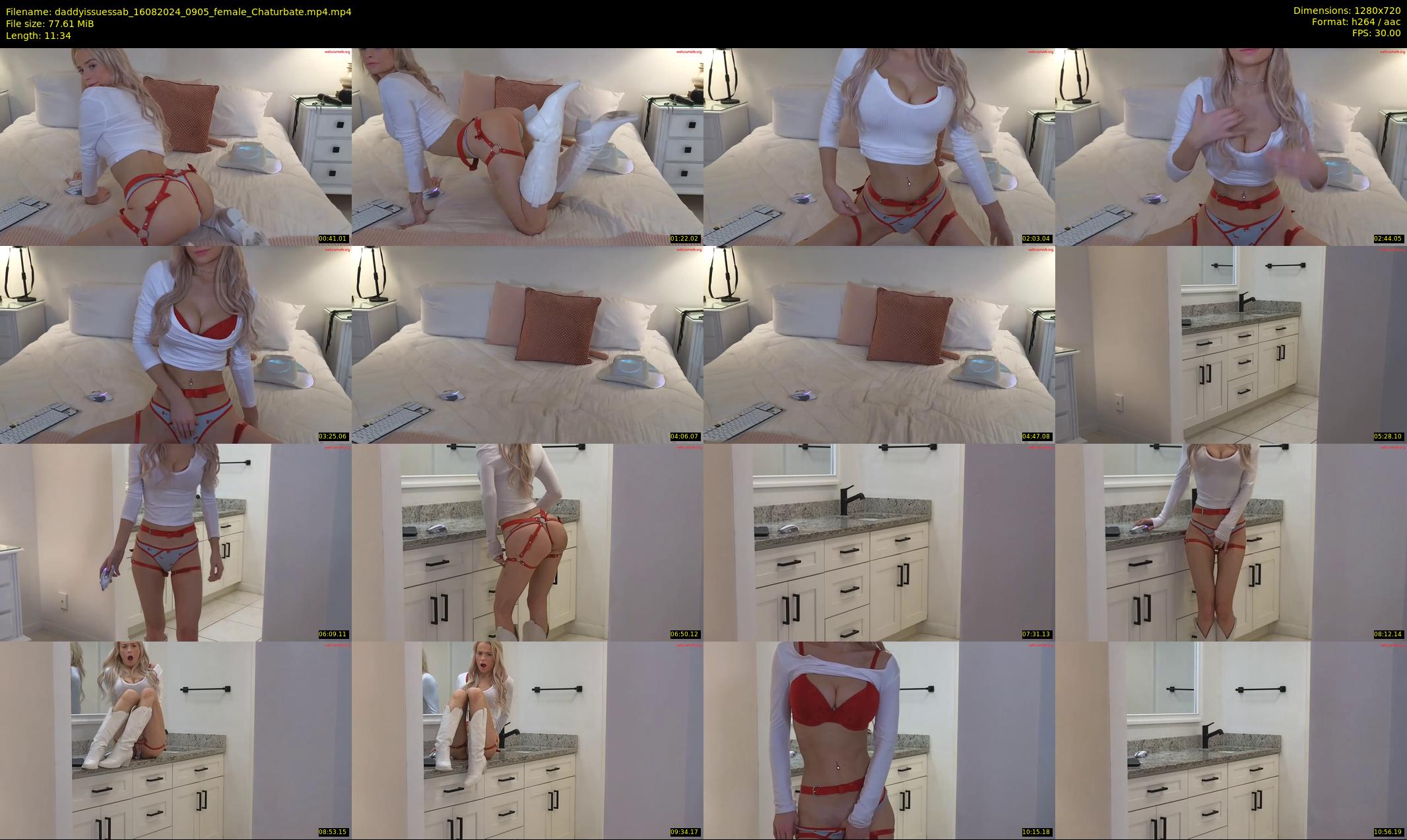 daddyissuessab — 12 minute Chaturbate female cam show recording, 720p, Aug 16, 2024
