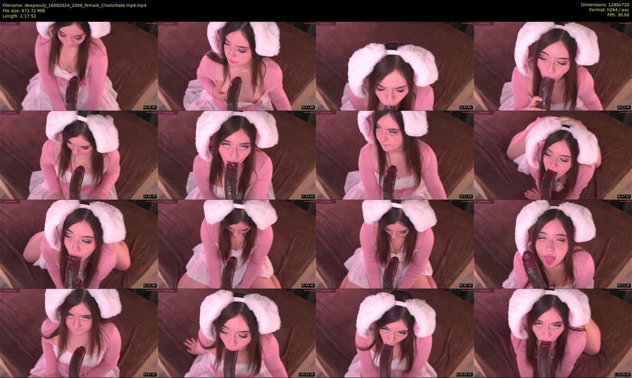 deepsouly — 78 minute Chaturbate female cam show recording, 720p, Aug 16, 2024