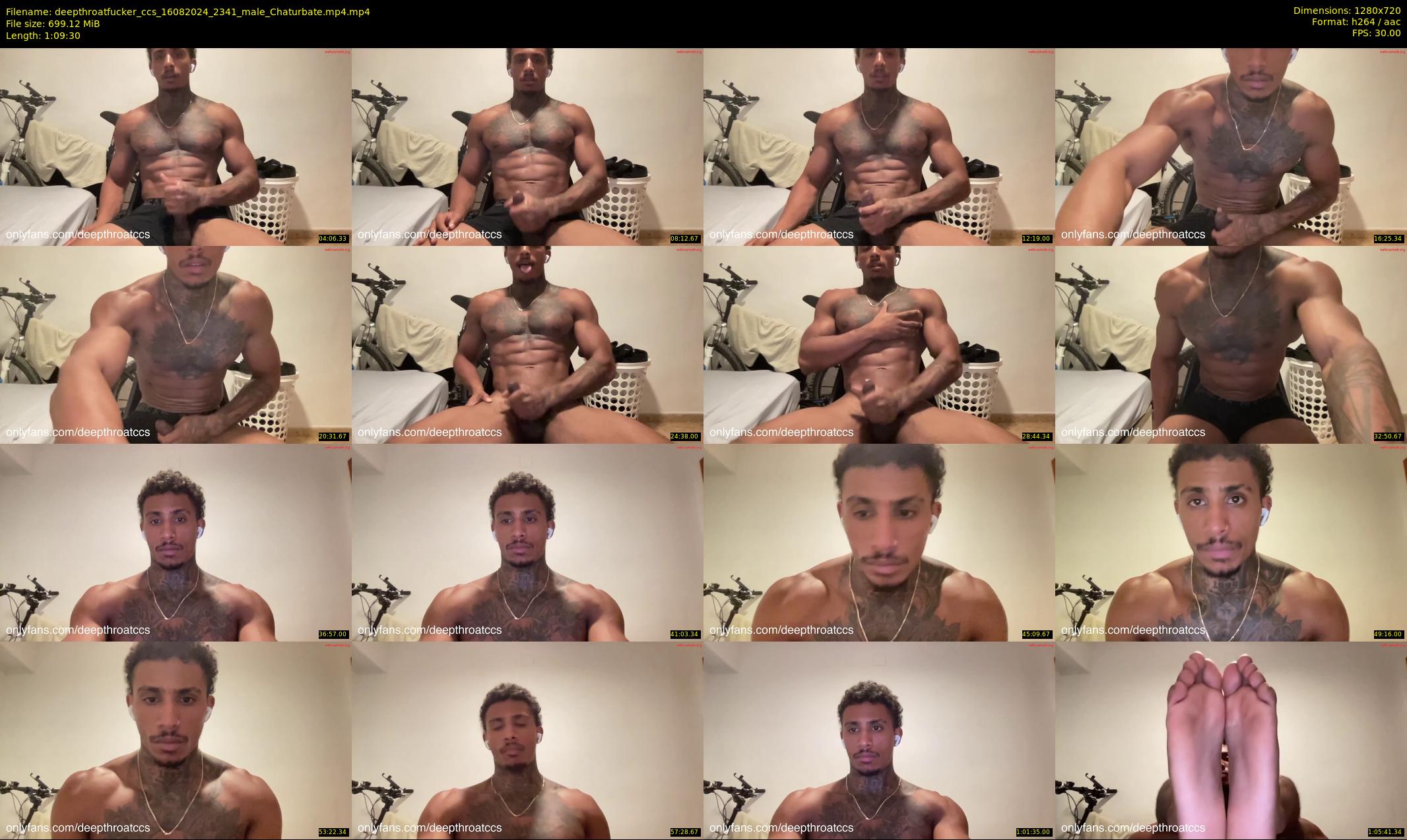 deepthroatfucker_ccs — 70 minute Chaturbate male cam show recording, 720p, Aug 16, 2024