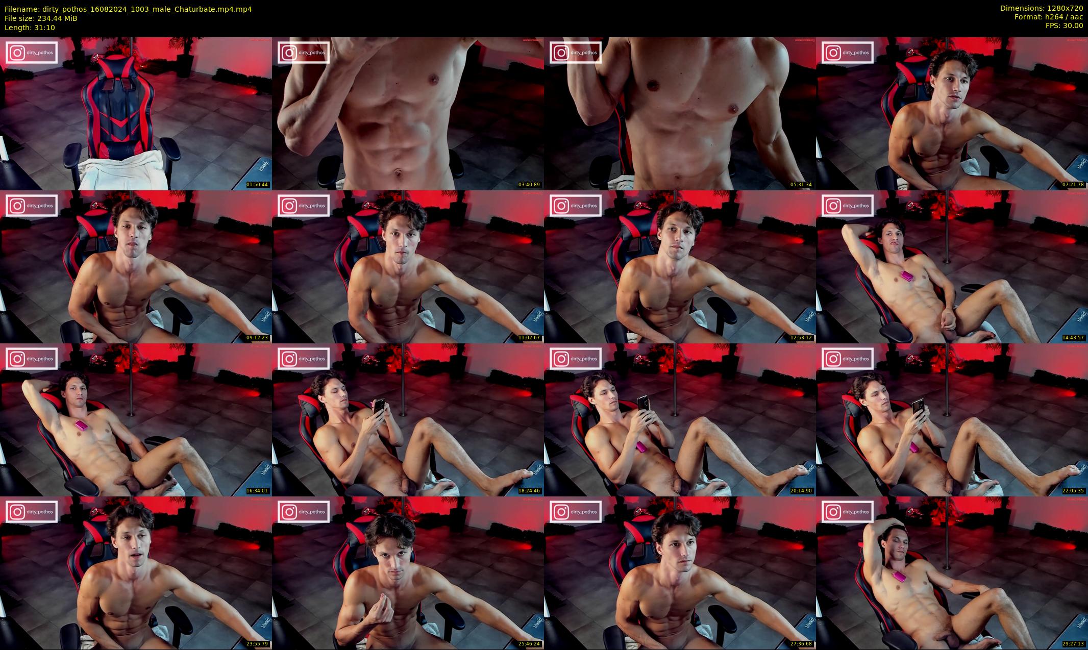 dirty_pothos — 32 minute Chaturbate male cam show recording, 720p, Aug 16, 2024