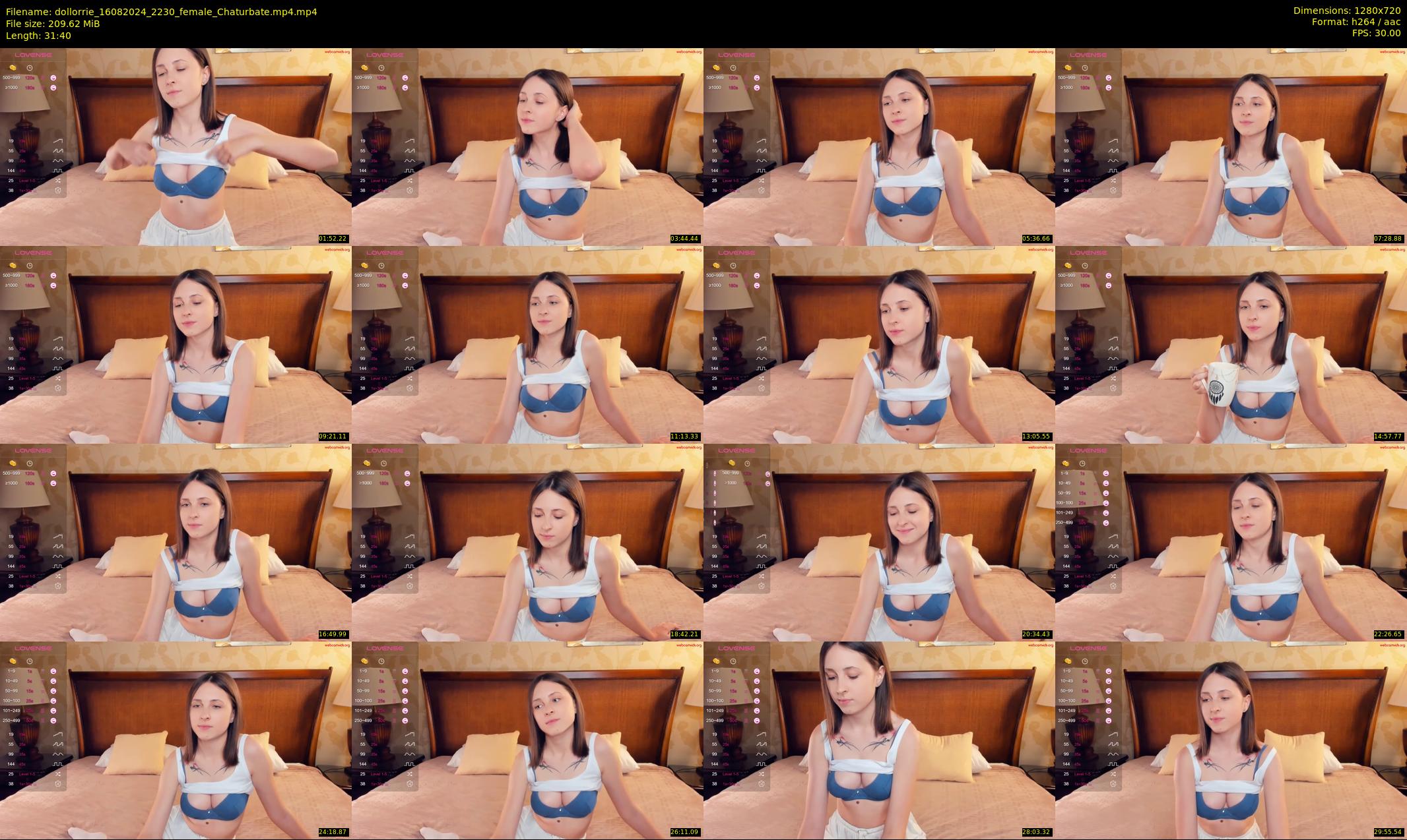 dollorrie — 32 minute Chaturbate couple cam show recording, 720p, Aug 16, 2024