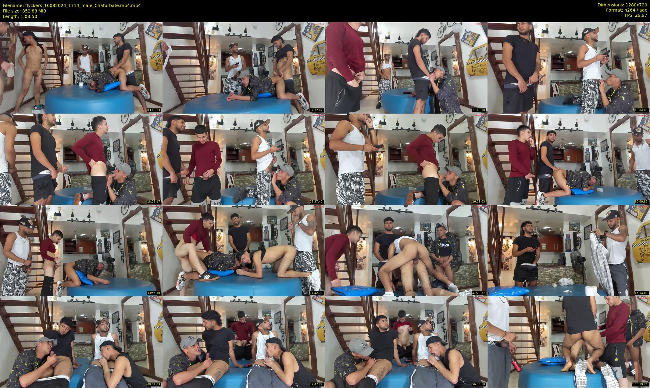 flyckers — 64 minute Chaturbate male cam show recording, 720p, Aug 16, 2024