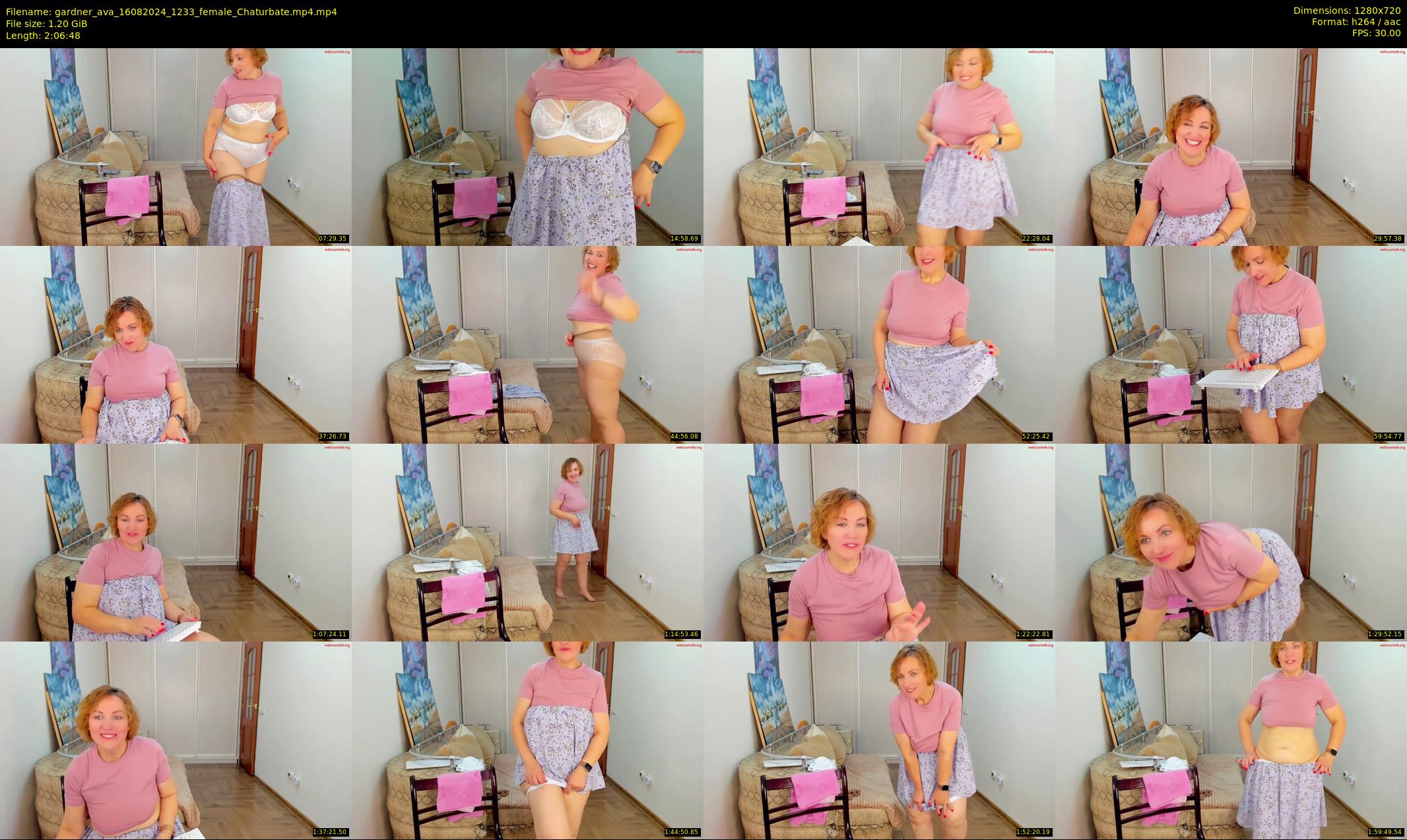 gardner_ava — 127 minute Chaturbate female cam show recording, 720p, Aug 16, 2024