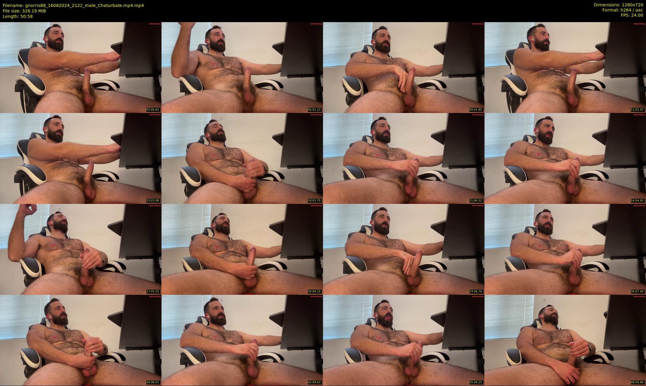 gnorris88 — 51 minute Chaturbate male cam show recording, 720p, Aug 16, 2024