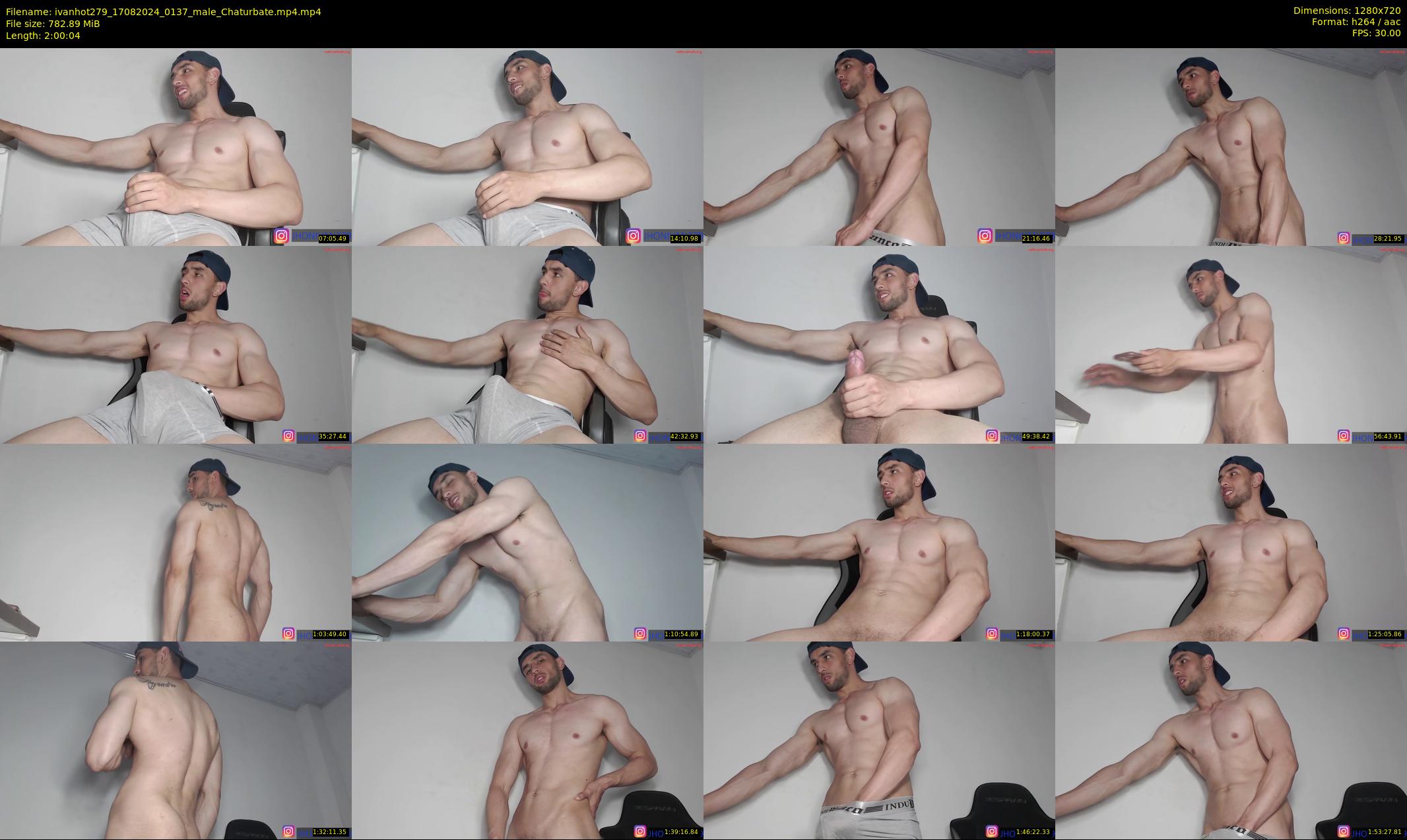 ivanhot279 — 121 minute Chaturbate male cam show recording, 720p, Aug 17, 2024