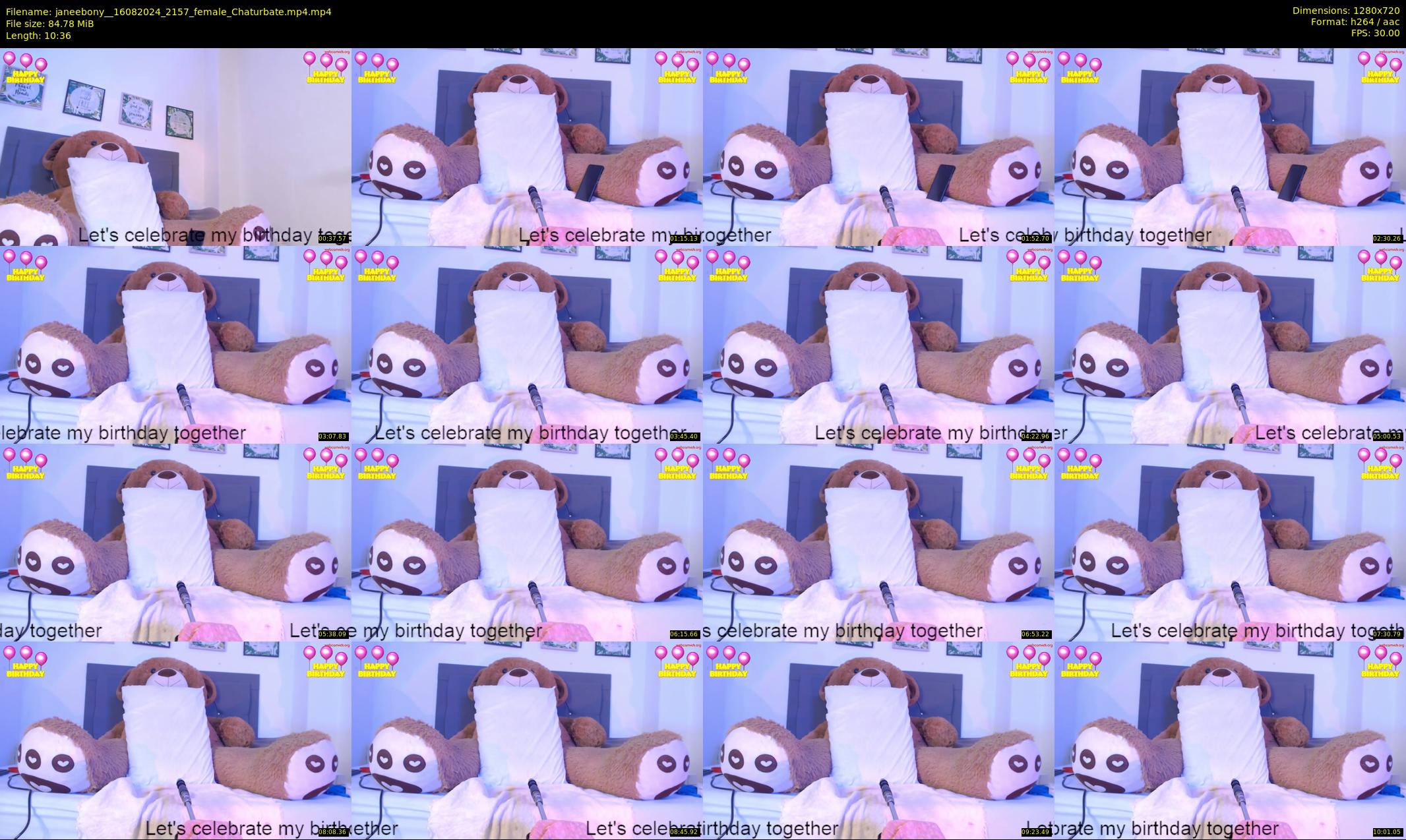 janeebony_ — 11 minute Chaturbate female cam show recording, 720p, Aug 16, 2024