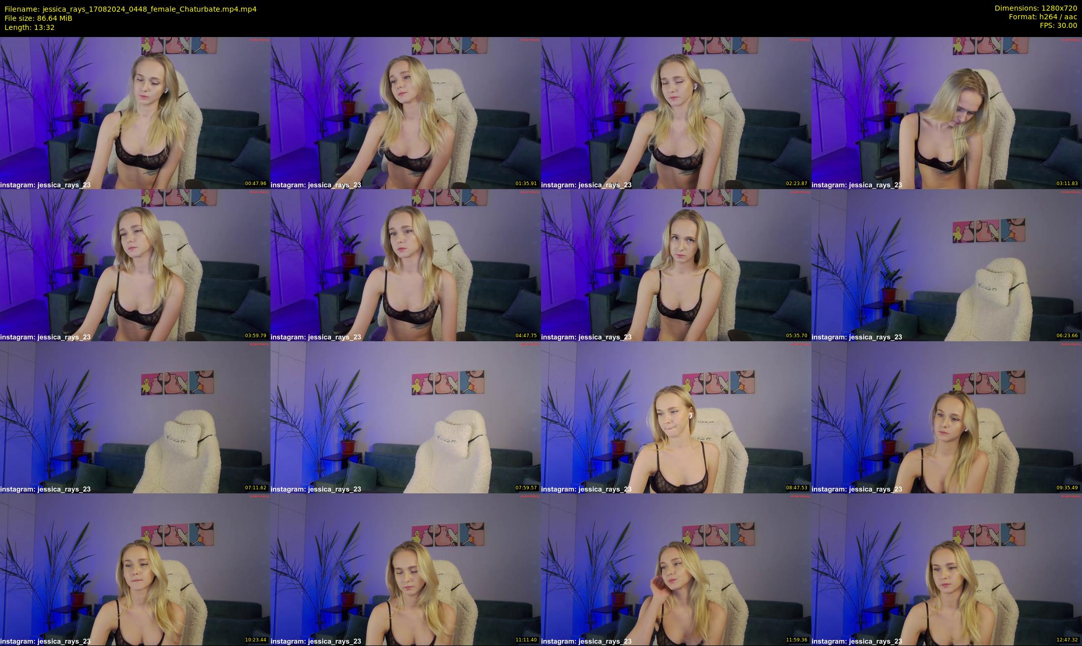 jessica_rays — 14 minute Chaturbate couple cam show recording, 720p, Aug 17, 2024