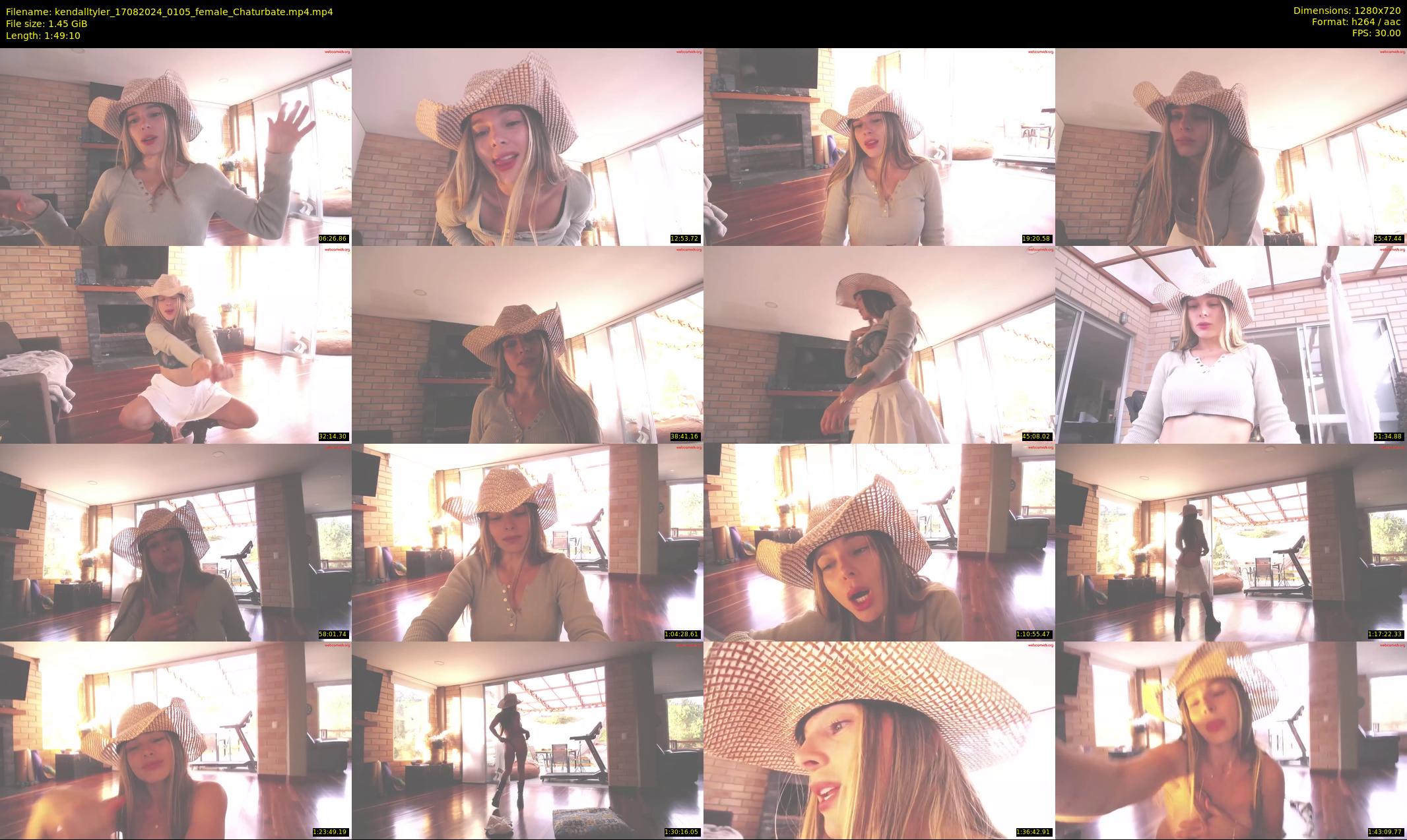 kendalltyler — 110 minute Chaturbate female cam show recording, 720p, Aug 17, 2024
