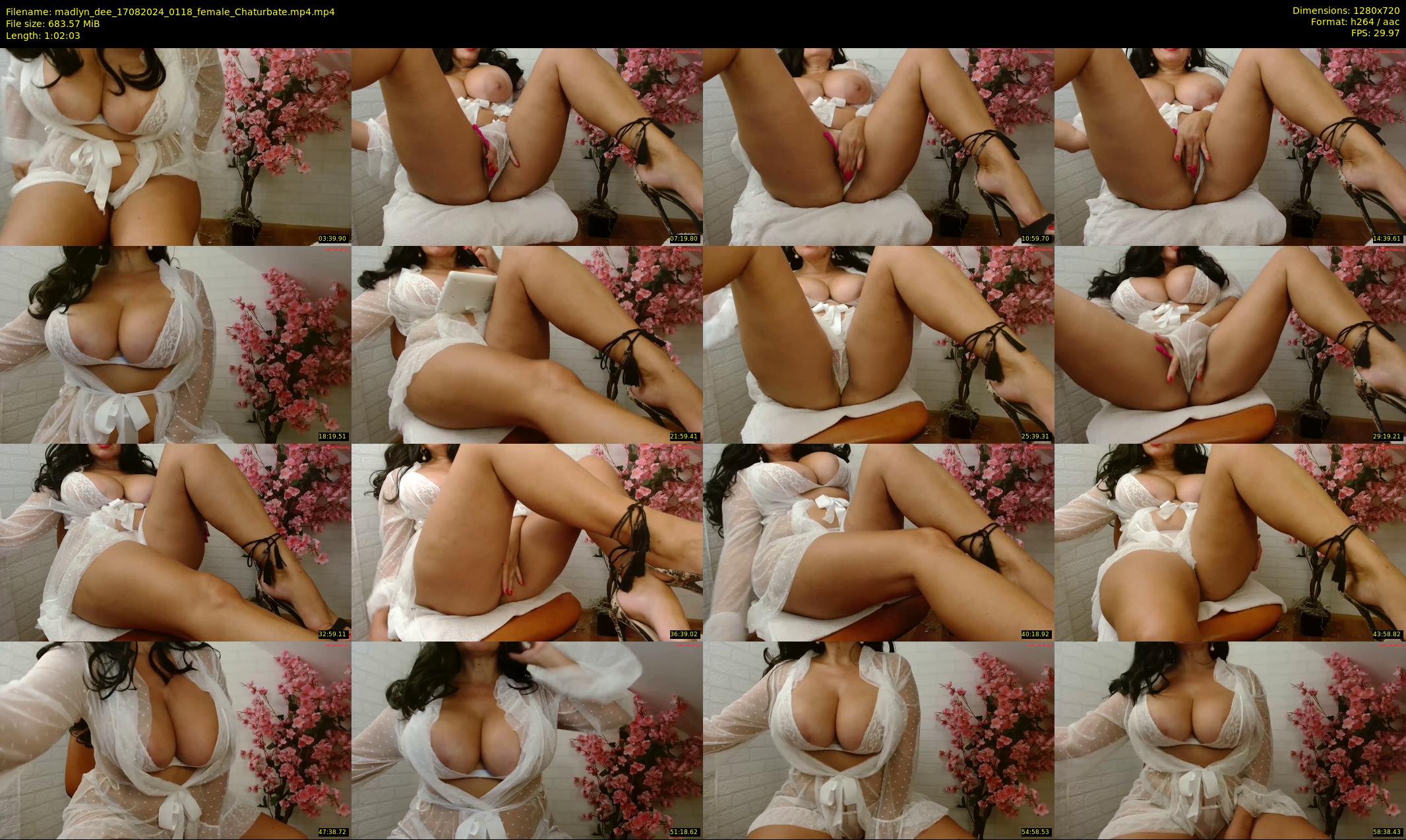 madlyn_dee — 63 minute Chaturbate female cam show recording, 720p, Aug 17, 2024